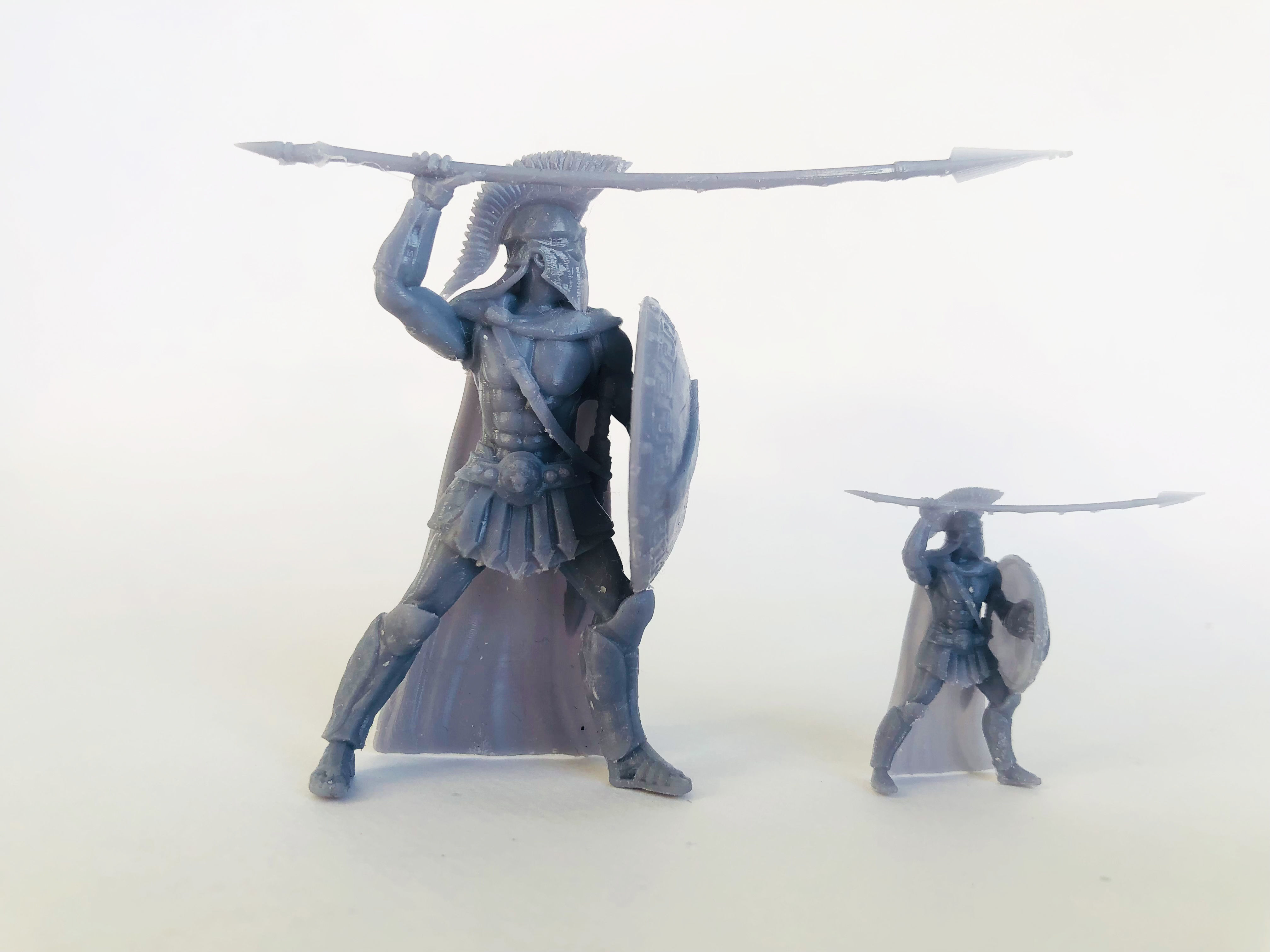 Spartan 10 Second set Medium spartan army 3D print model_7