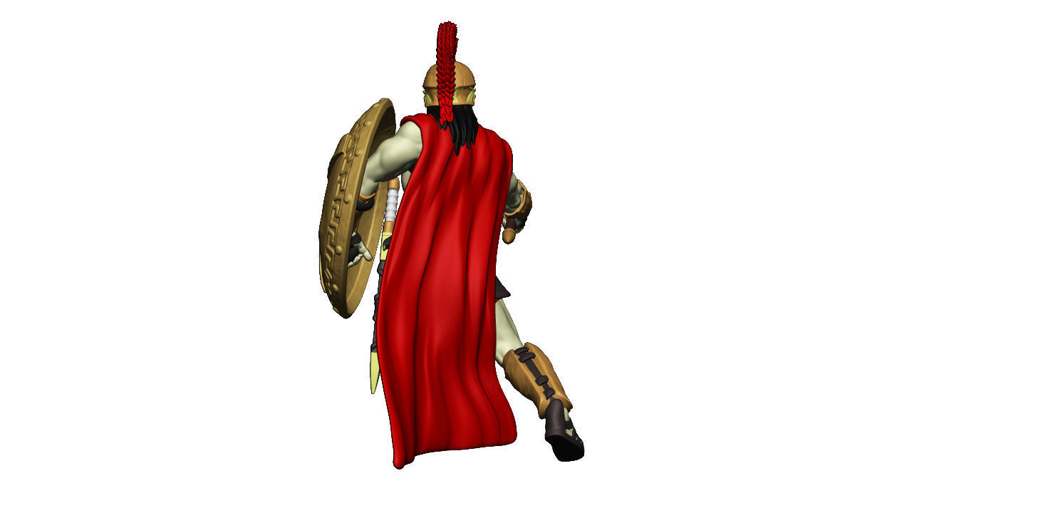 Spartan 11 Second set Medium spartan army 3D print model_13