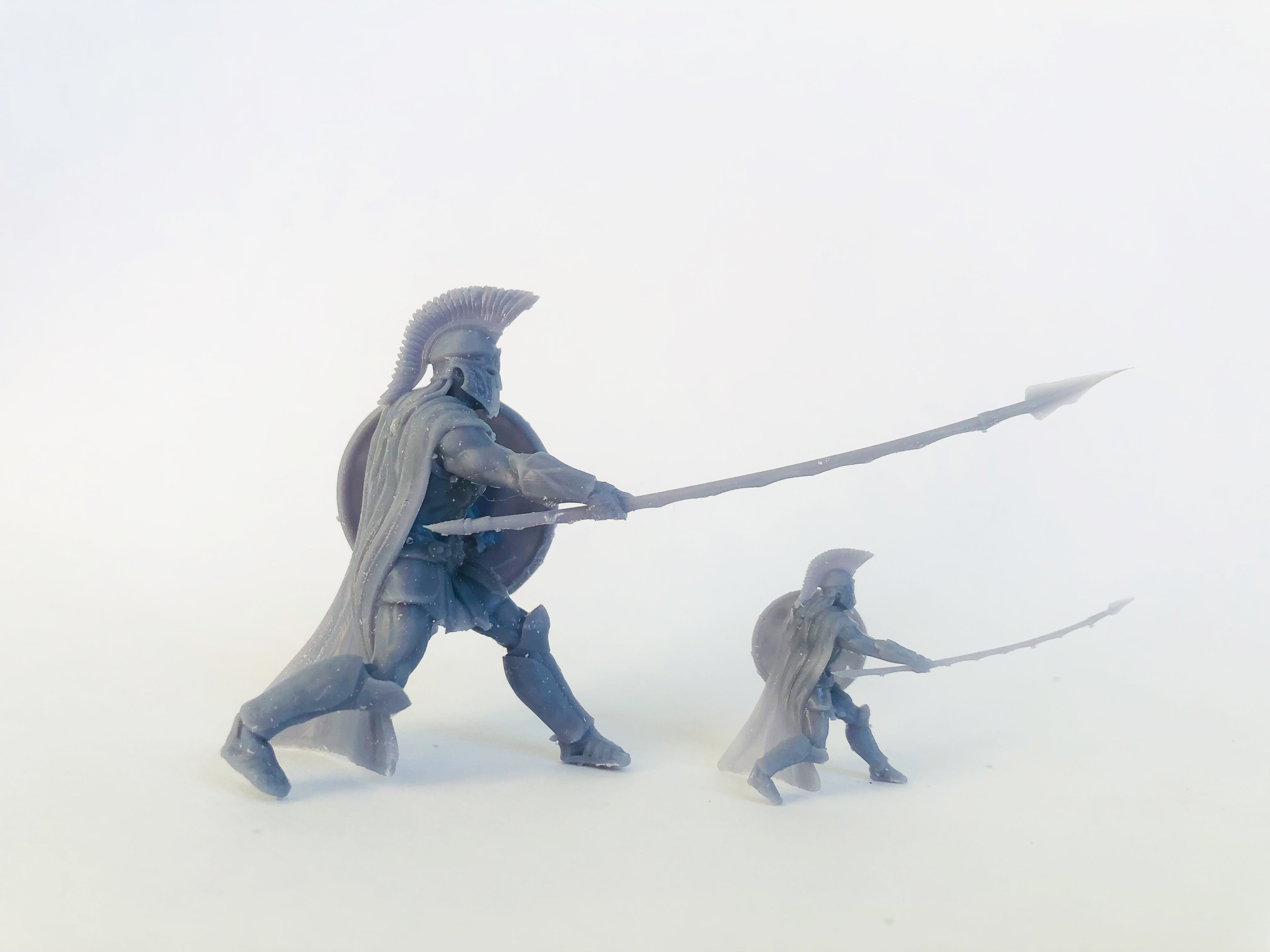 Spartan 11 Second set Medium spartan army 3D print model_5