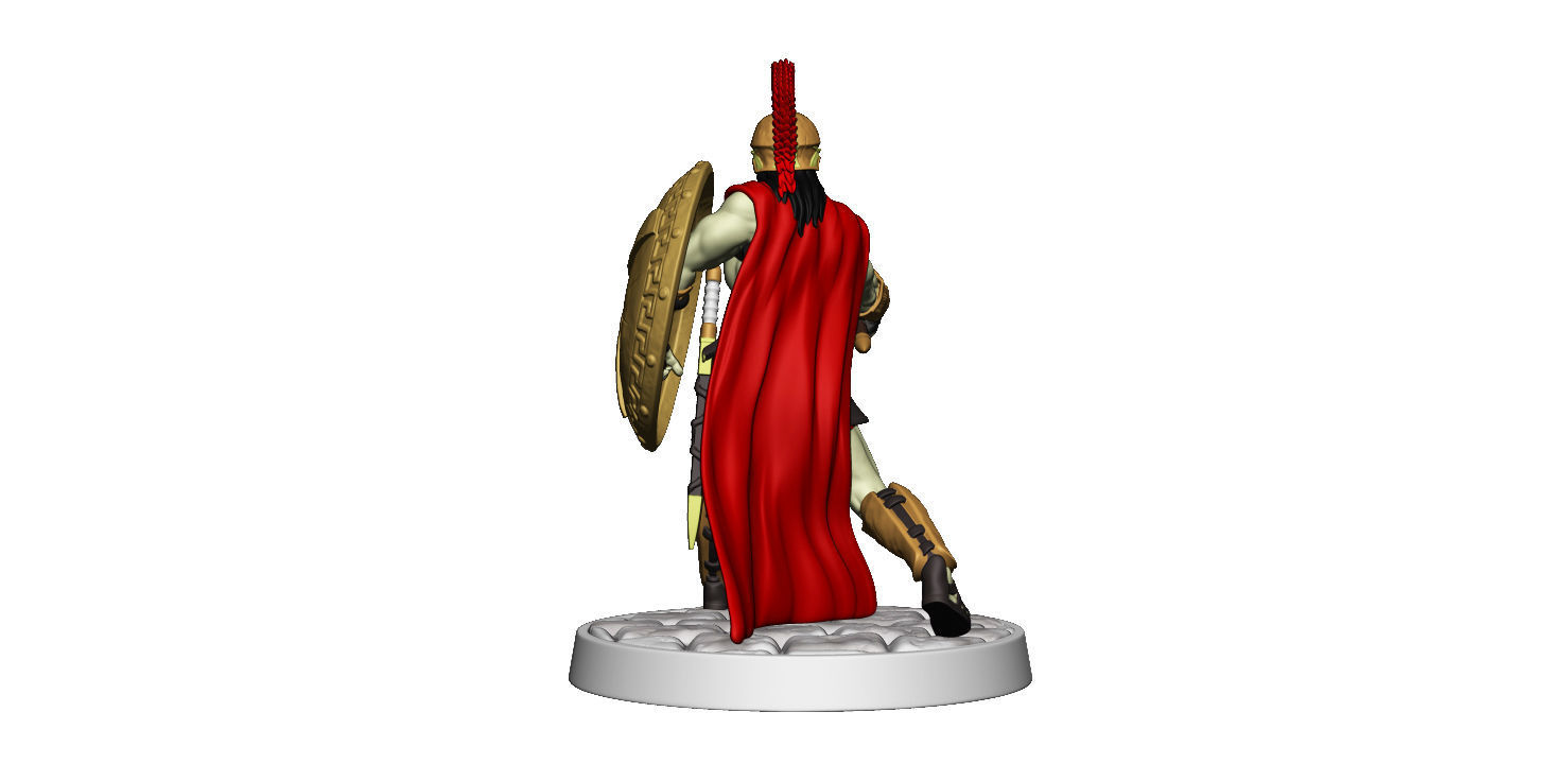 Spartan 11 Second set Medium spartan army 3D print model_19