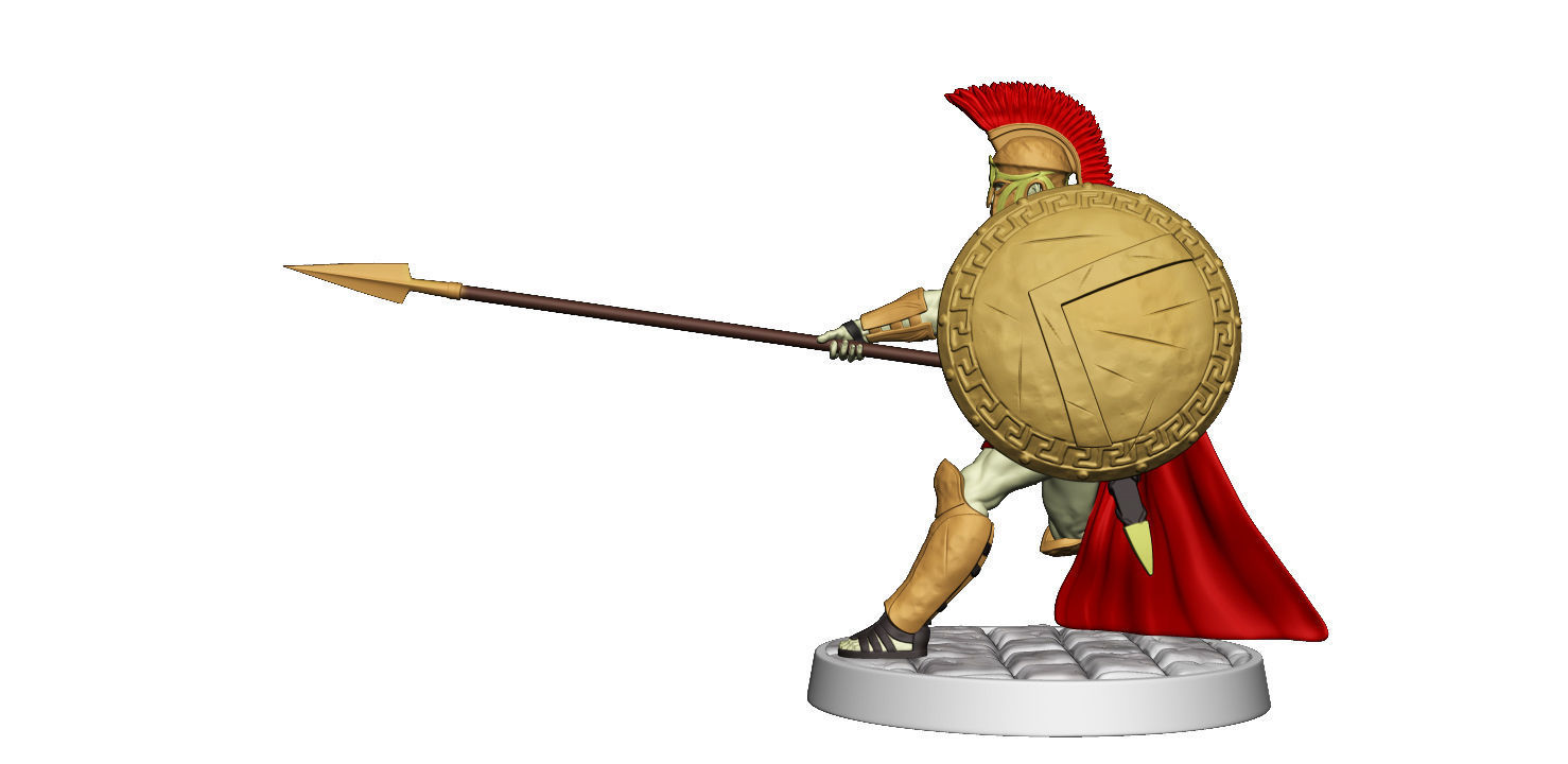 Spartan 11 Second set Medium spartan army 3D print model_18