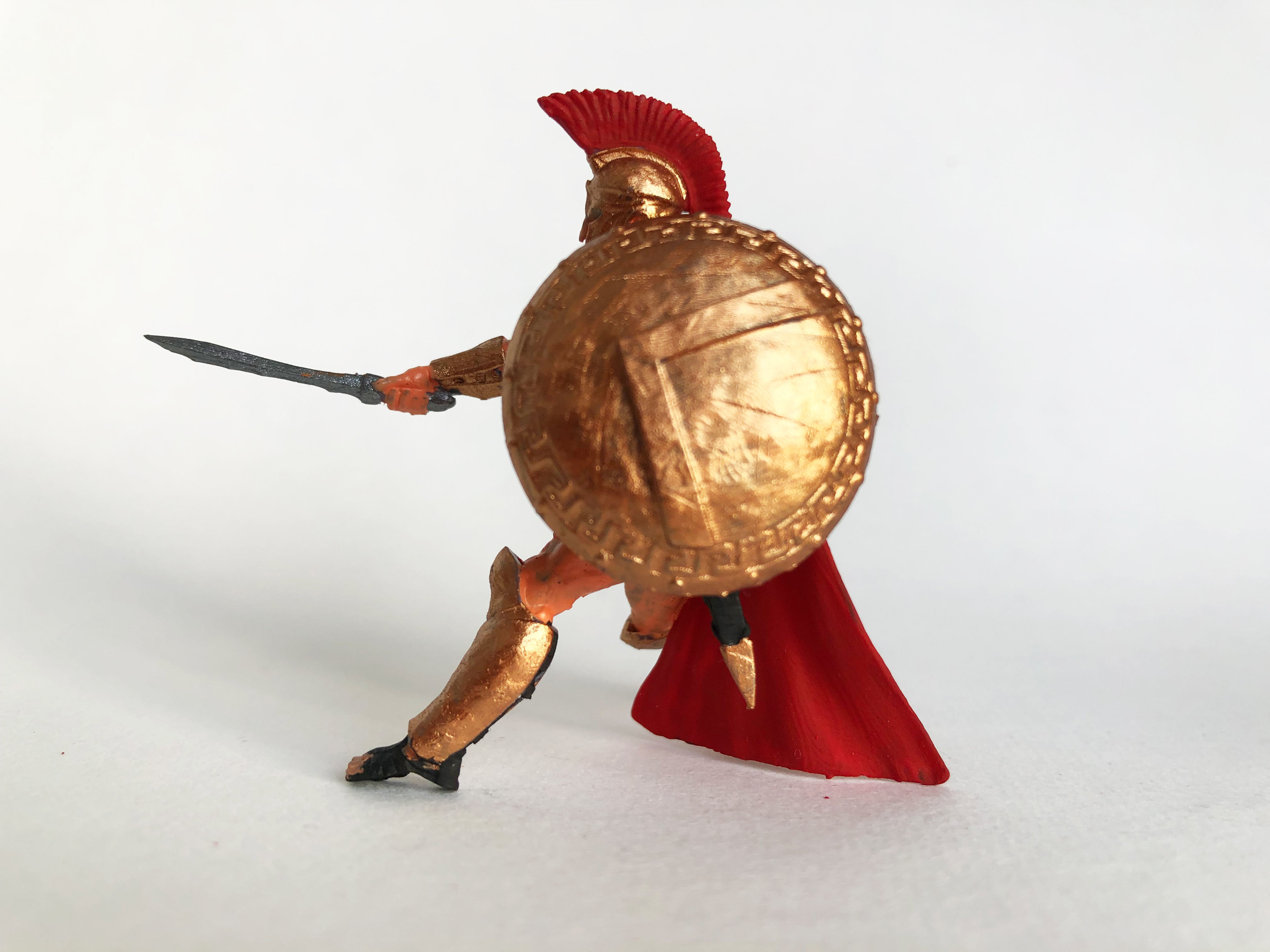 Spartan 12 Second set Medium spartan army 3D print model_3