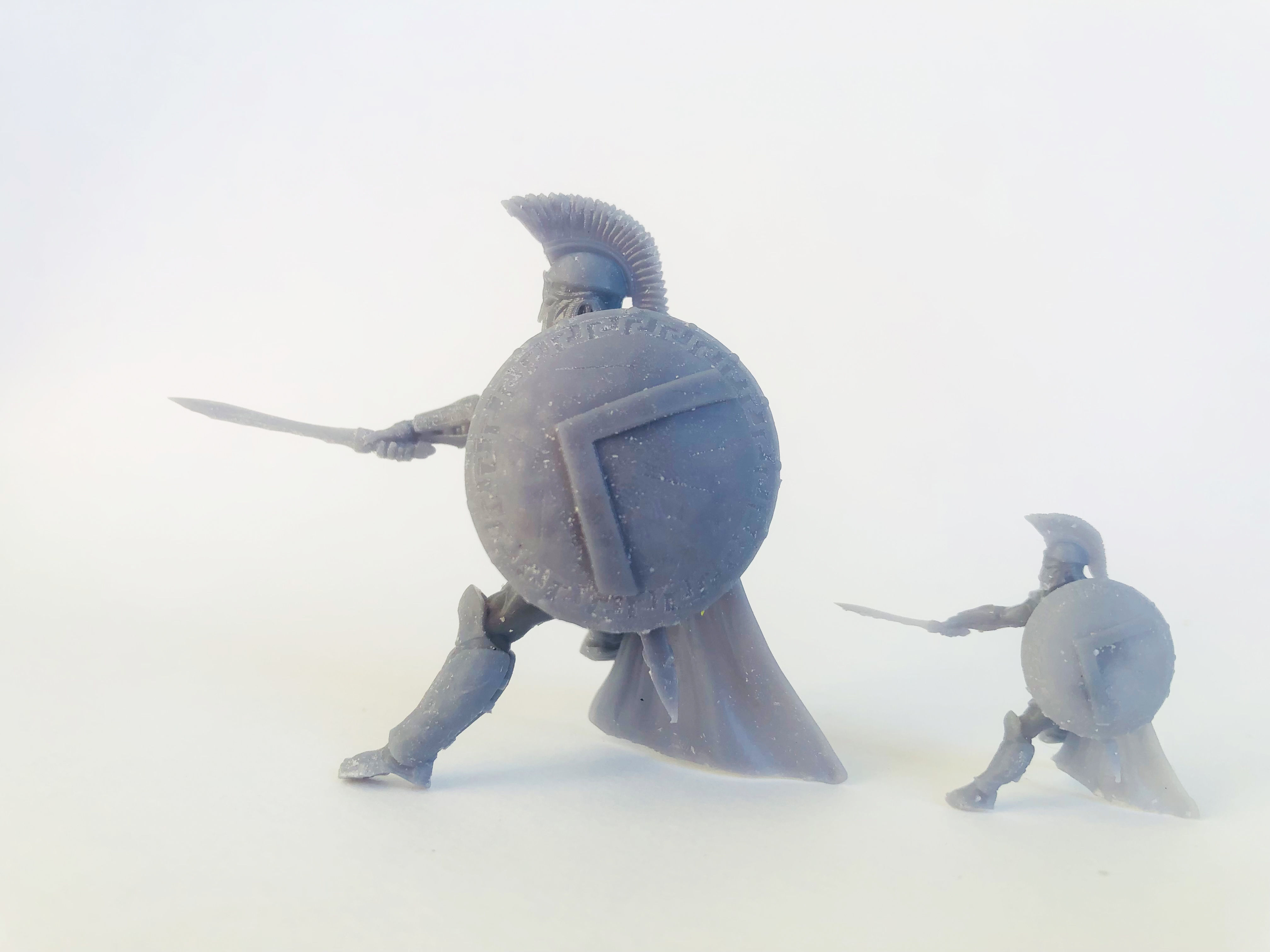 Spartan 12 Second set Medium spartan army 3D print model_6