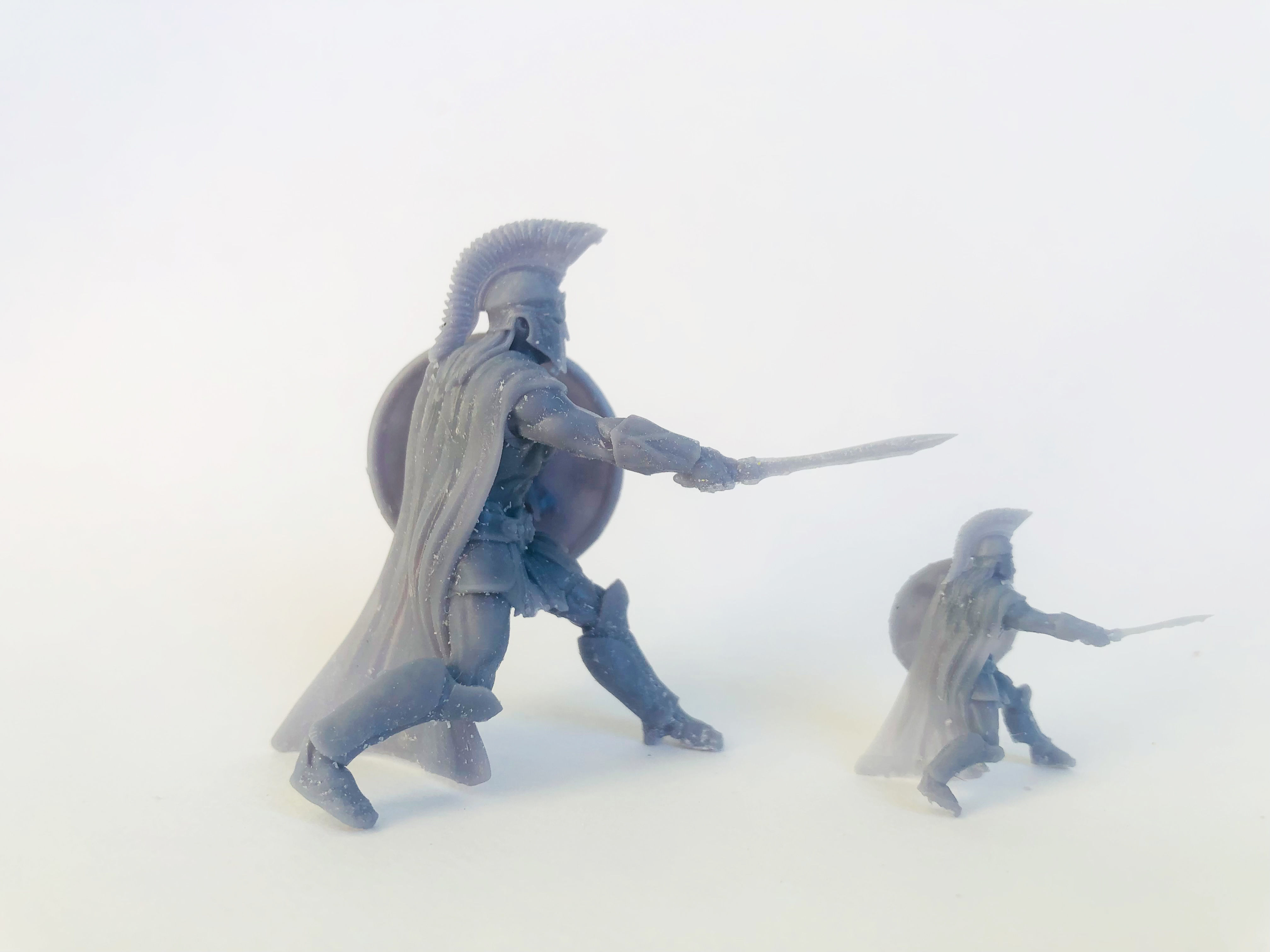 Spartan 12 Second set Medium spartan army 3D print model_5