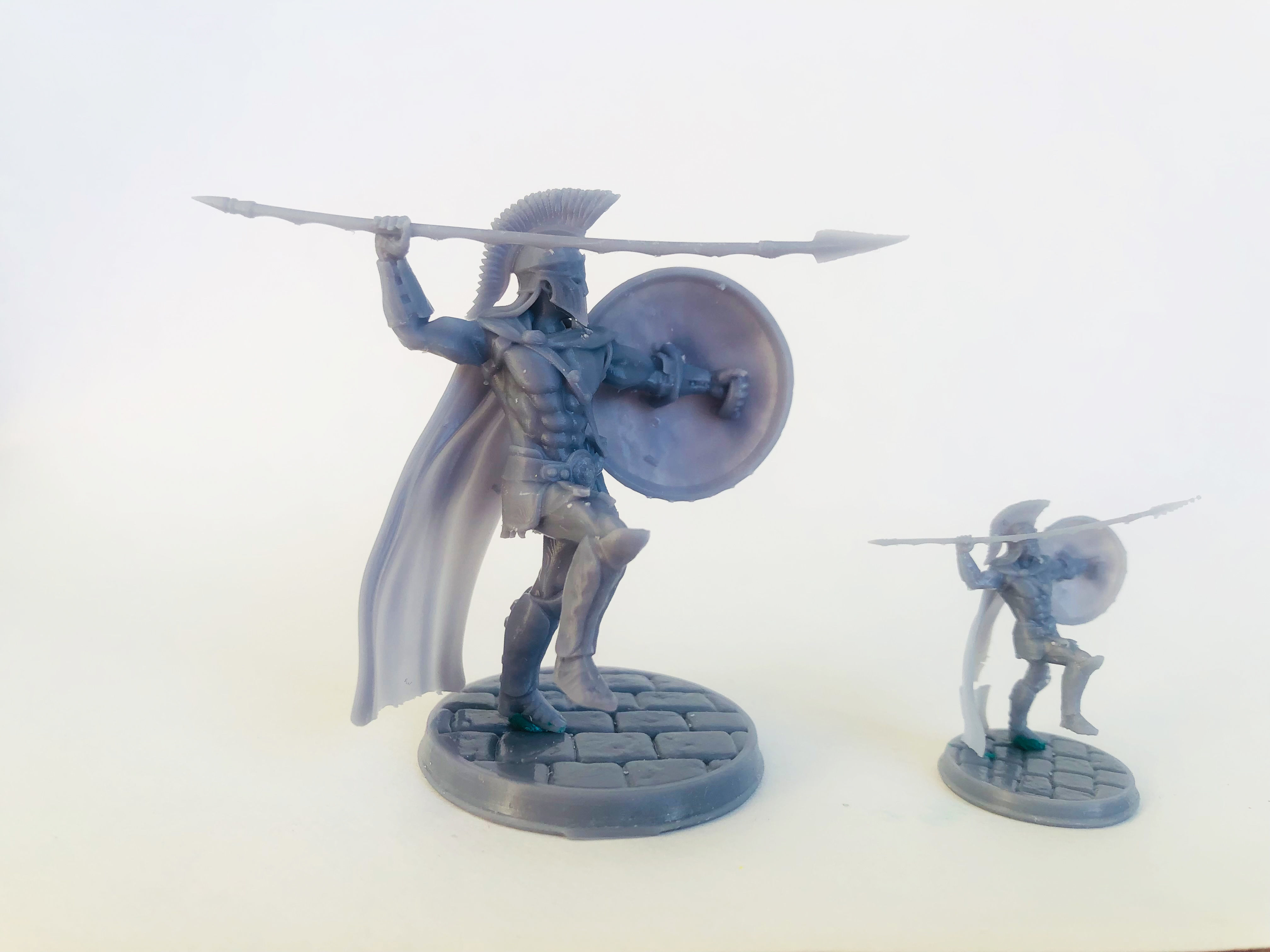 Spartan 14 Second set Medium spartan army 3D print model_6