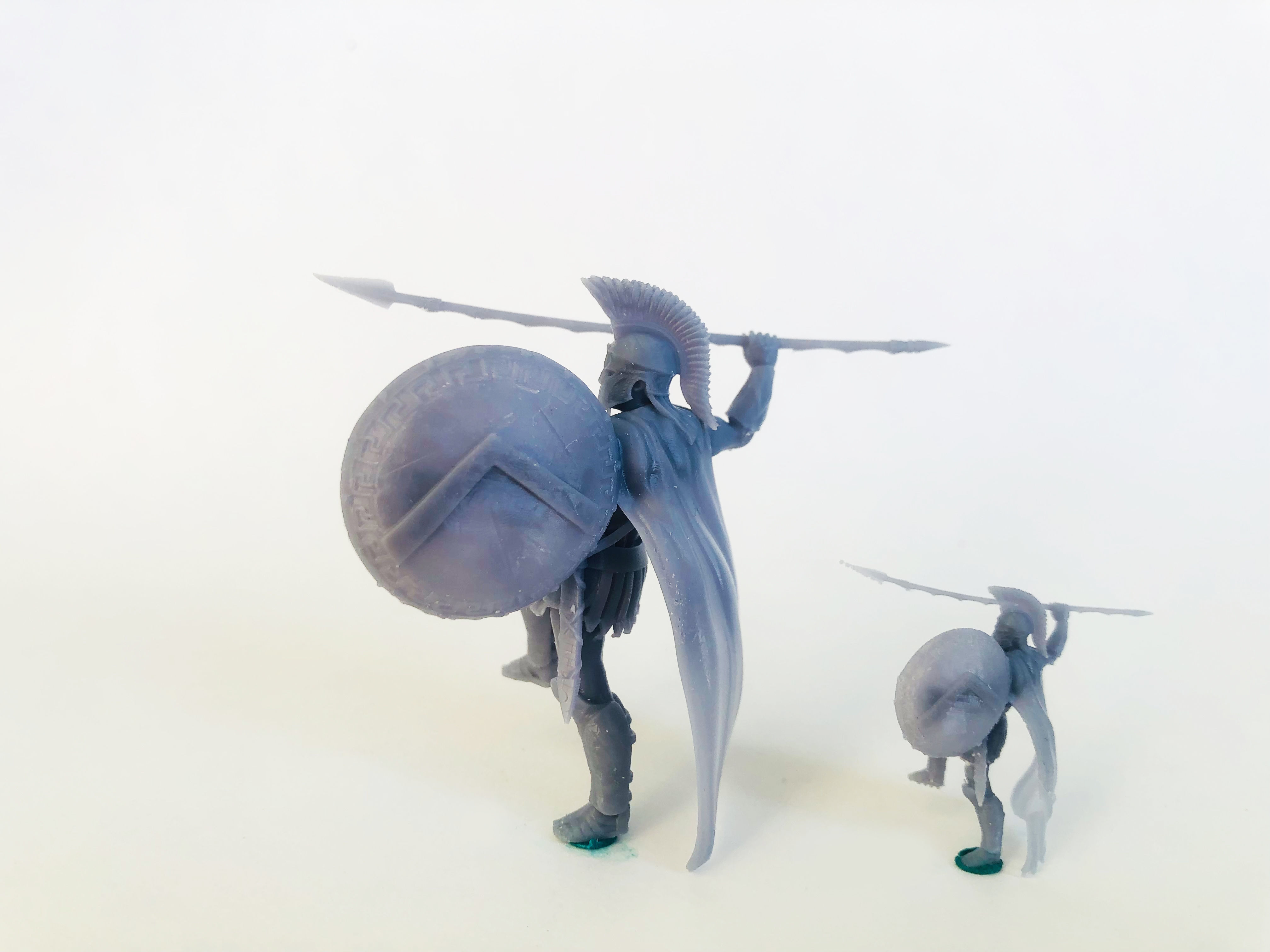 Spartan 14 Second set Medium spartan army 3D print model_9