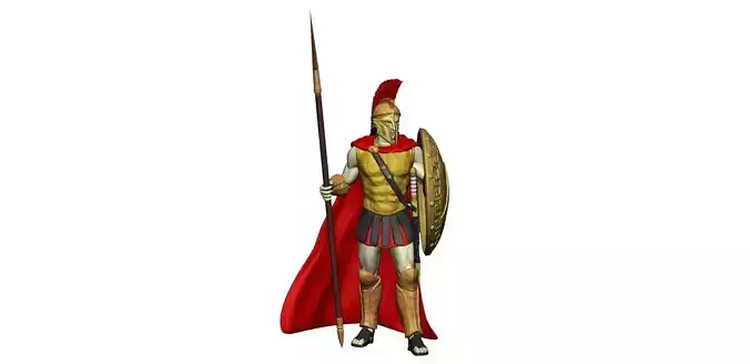 Spartan 2 Third set Heavy spartan army 3D print model