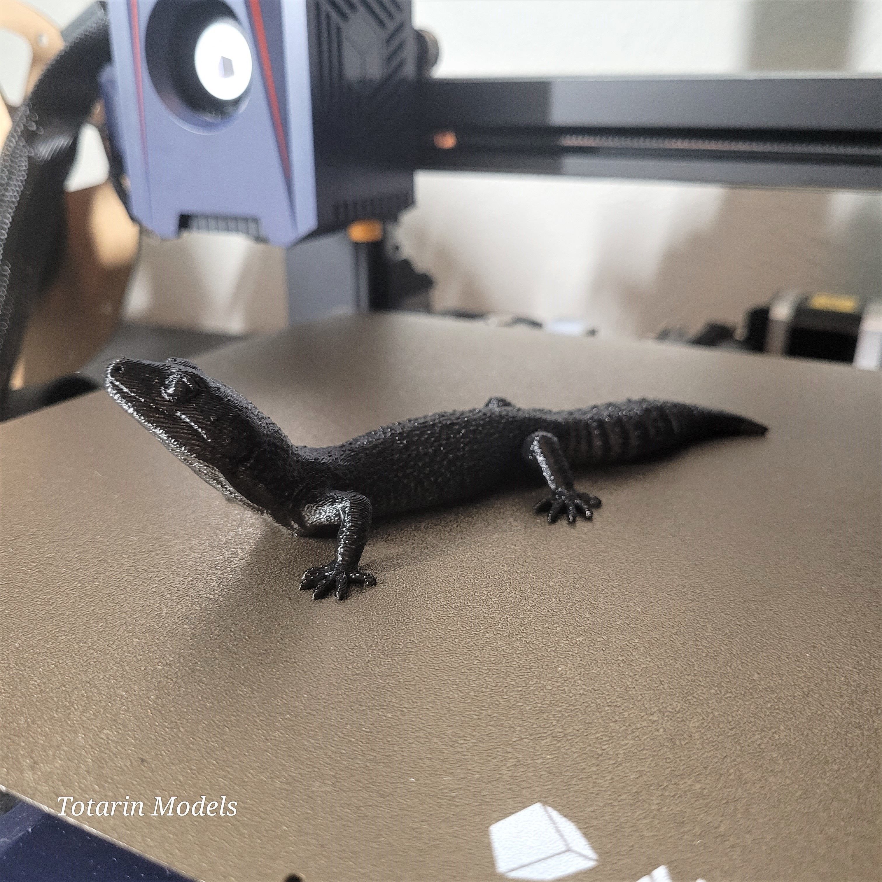 Leopard Geckos Print in Place 3D Print Model 3D print model_6