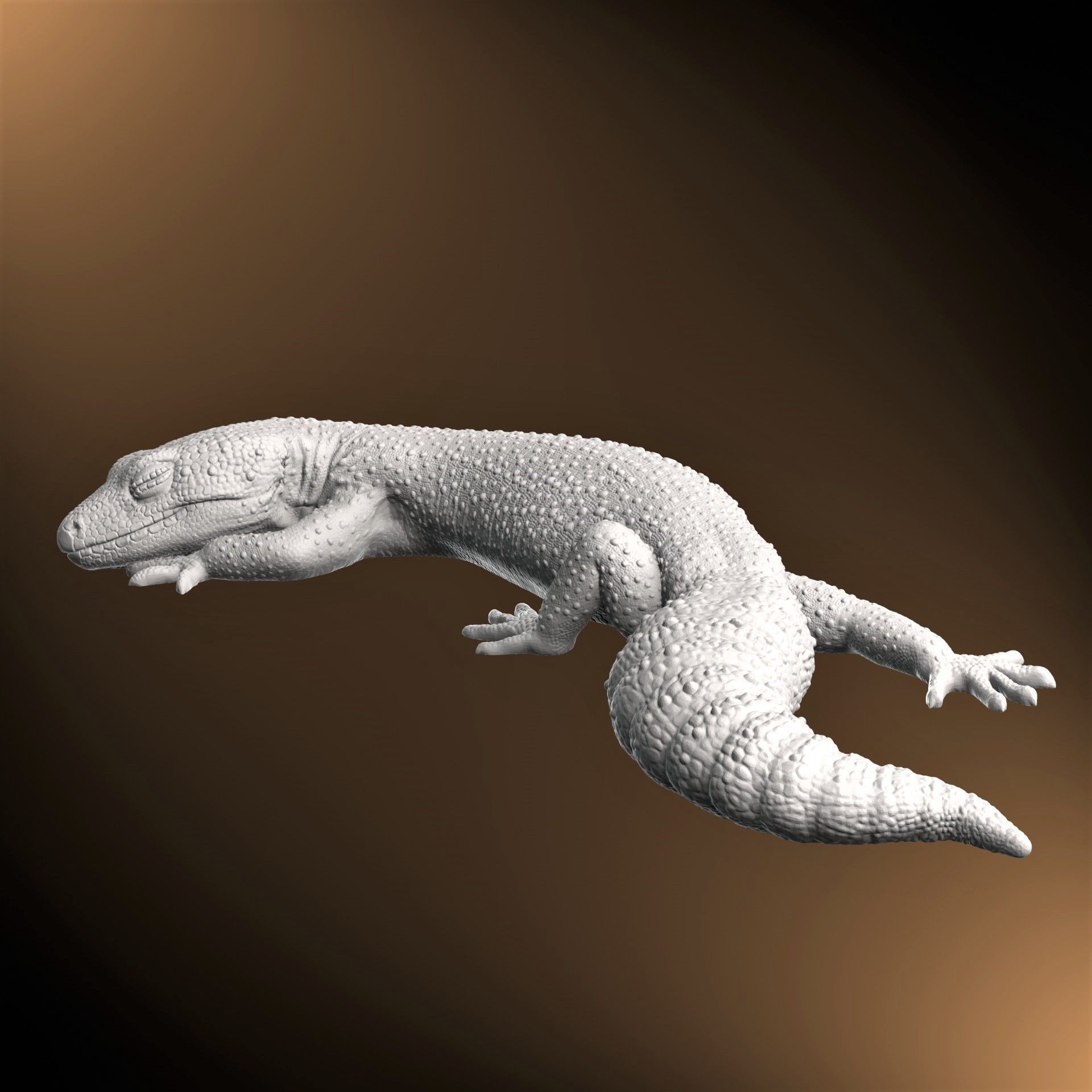 Leopard Geckos Print in Place 3D Print Model 3D print model_4