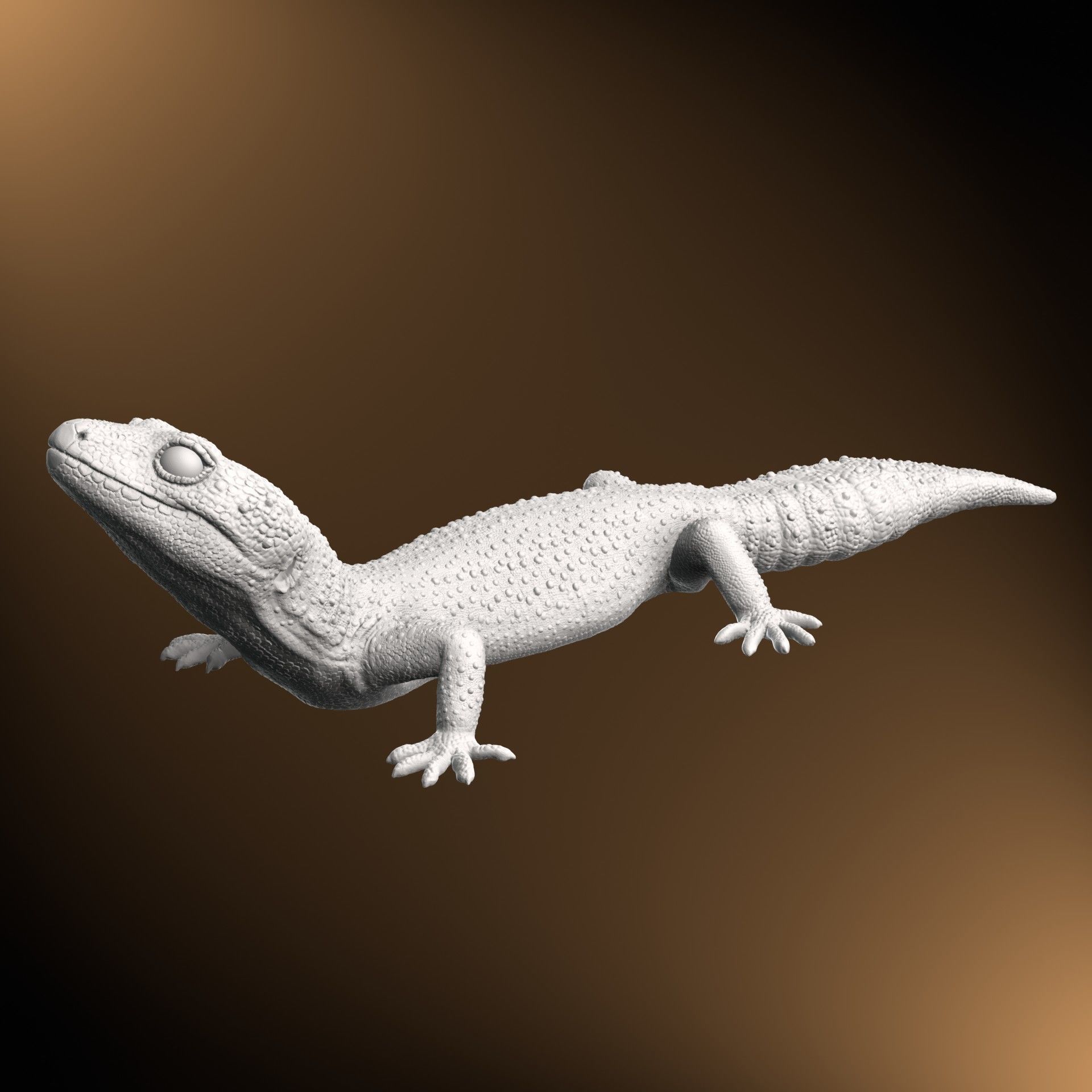 Leopard Geckos Print in Place 3D Print Model 3D print model_3
