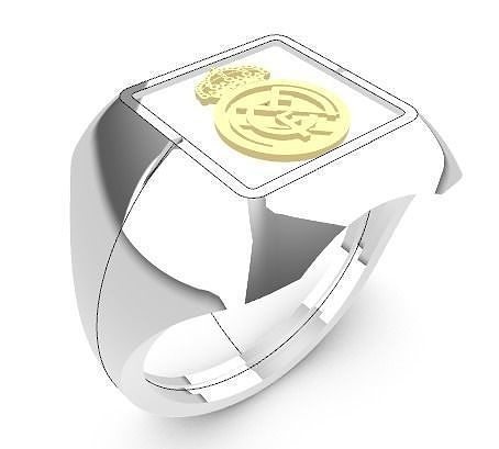 Anillo Real Madrid 3D print model