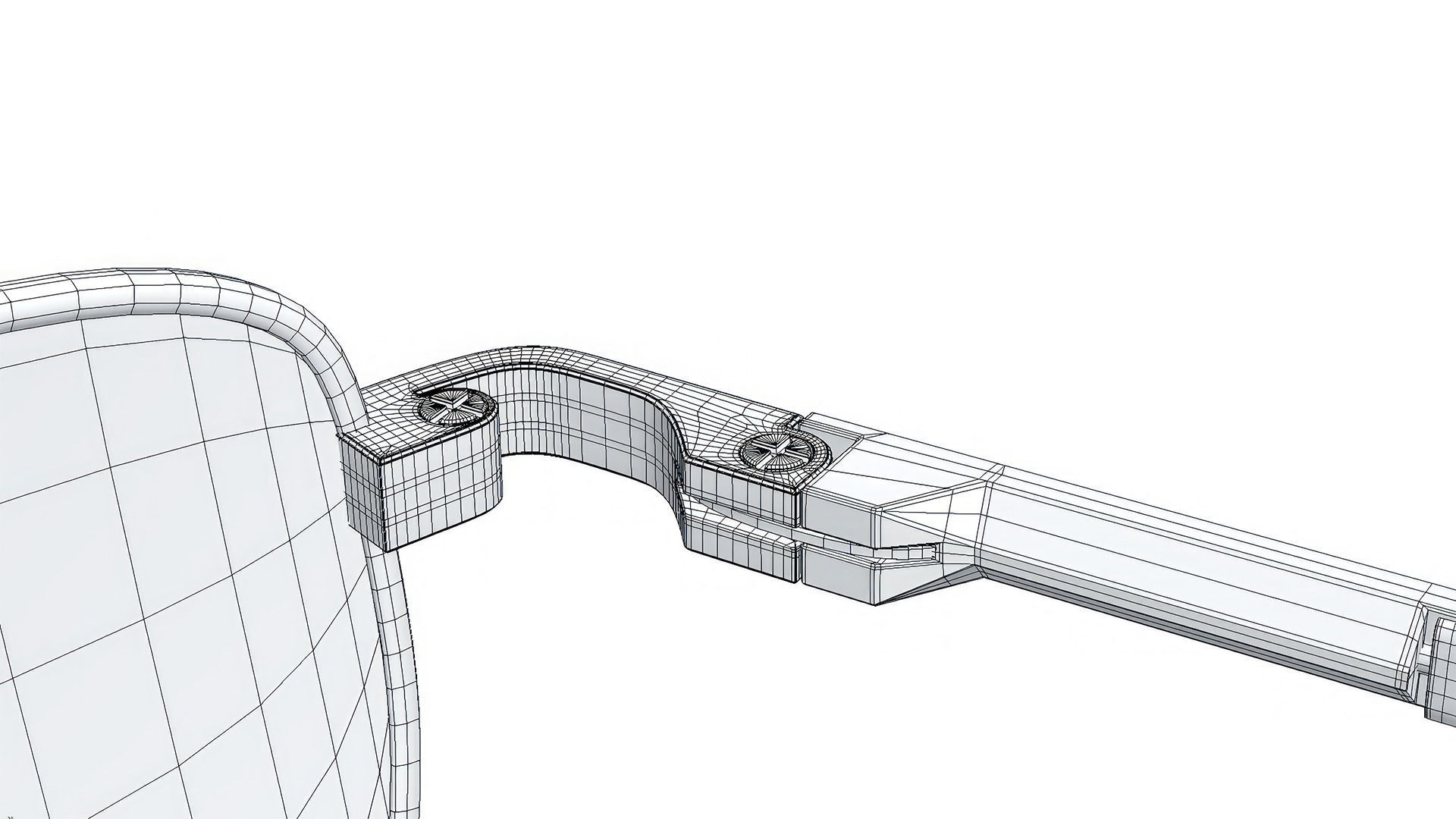 Premium PC Glasses Model HighQuality GameReady  Realistic 3D model_8