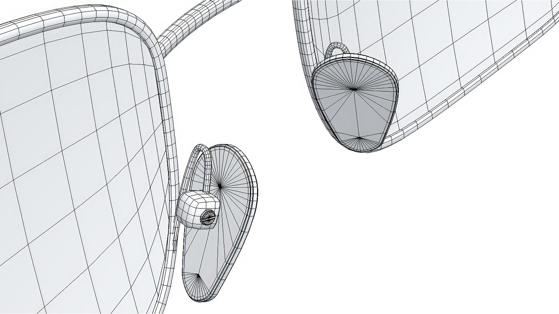 Premium PC Glasses Model HighQuality GameReady  Realistic 3D model_9