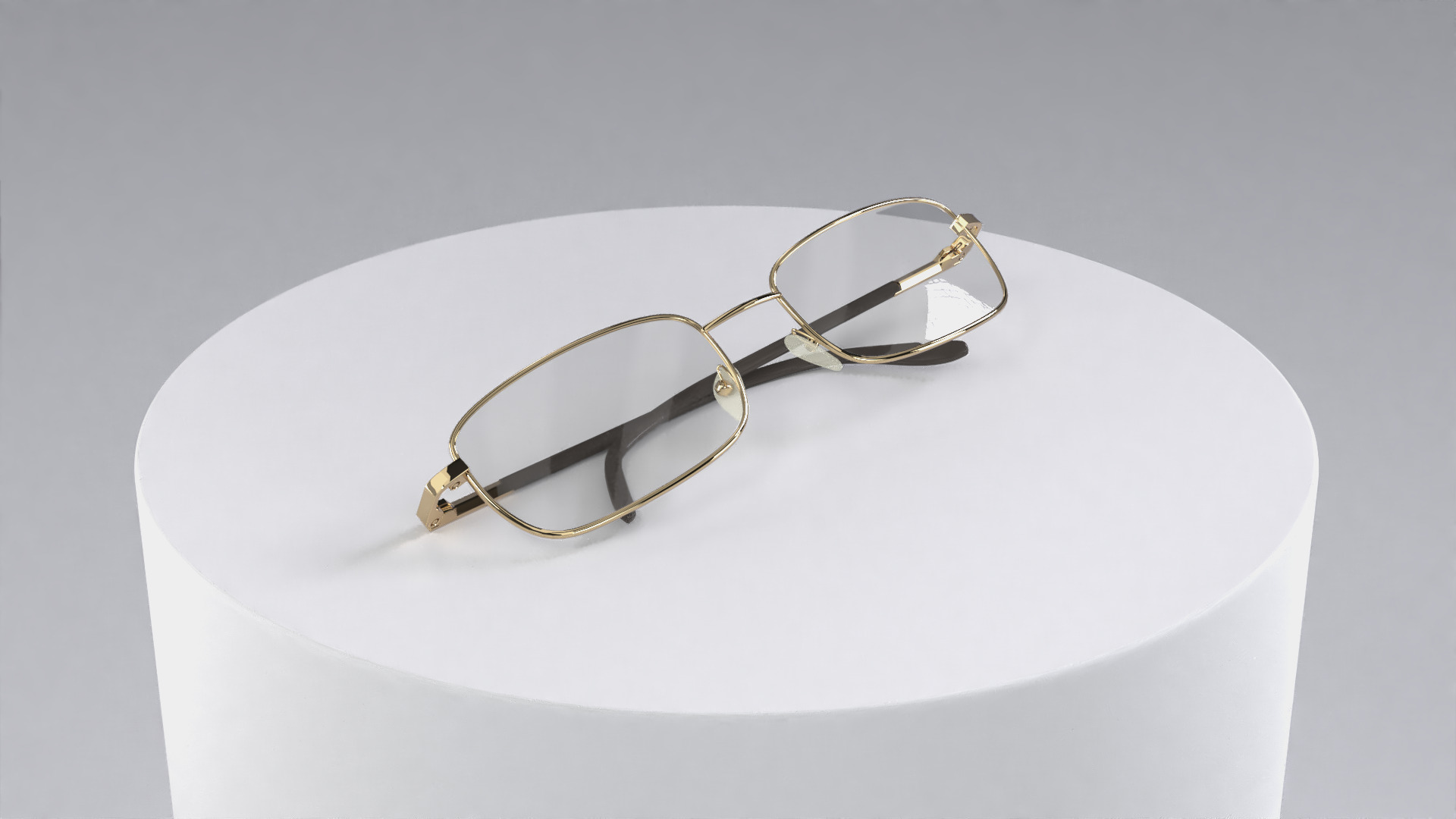 Premium PC Glasses Model HighQuality GameReady  Realistic 3D model_3