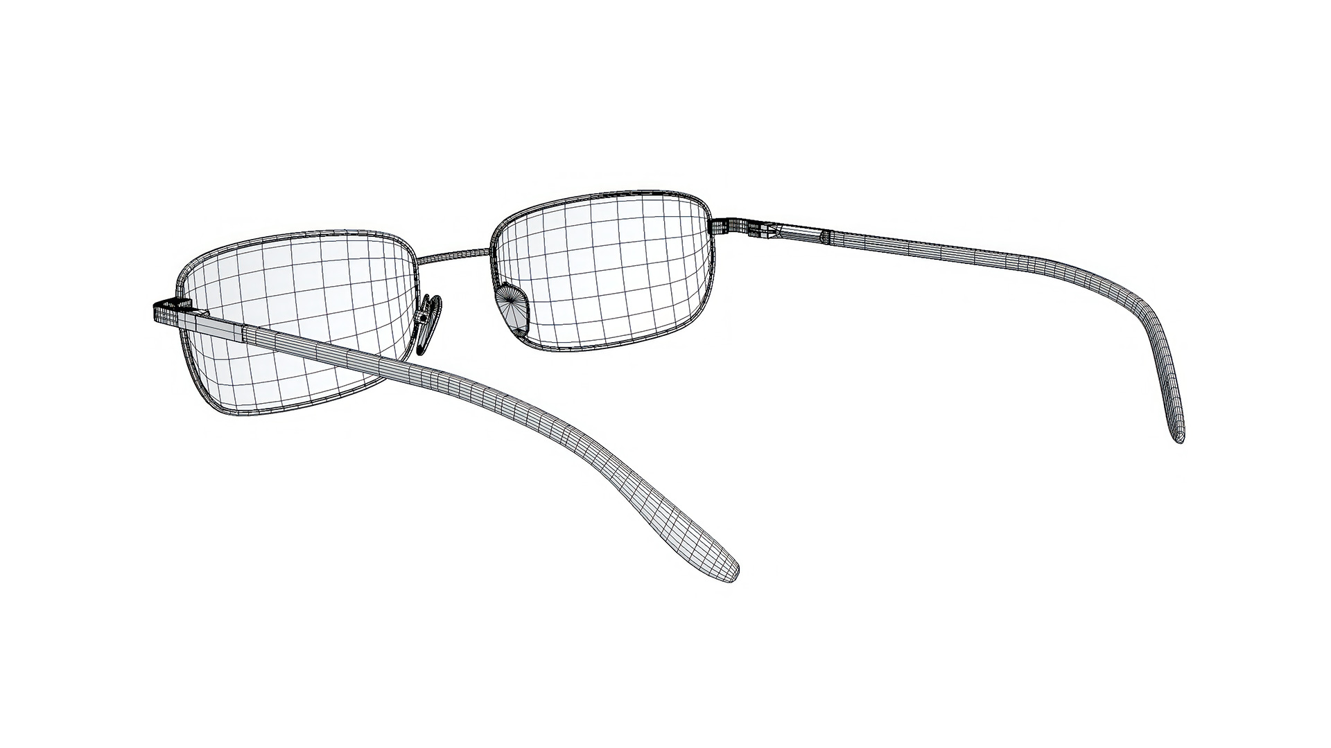 Premium PC Glasses Model HighQuality GameReady  Realistic 3D model_7