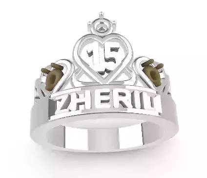 Corona de 15 con nombre