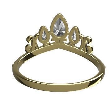 Corona estilo Rapunzel 3D print model_2