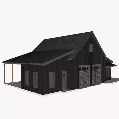 Barndominium House 073 -Archimple LLC