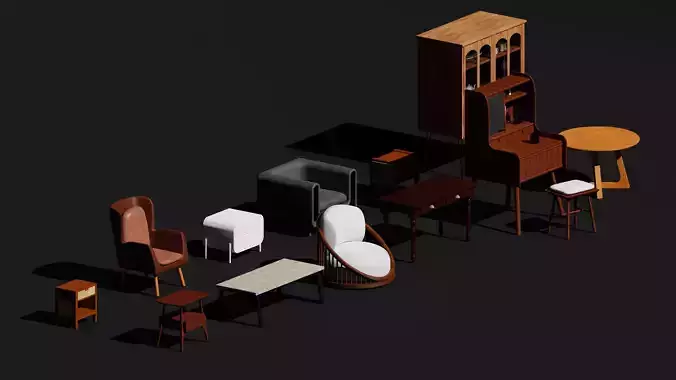 High Quality Furniture Assets Pack