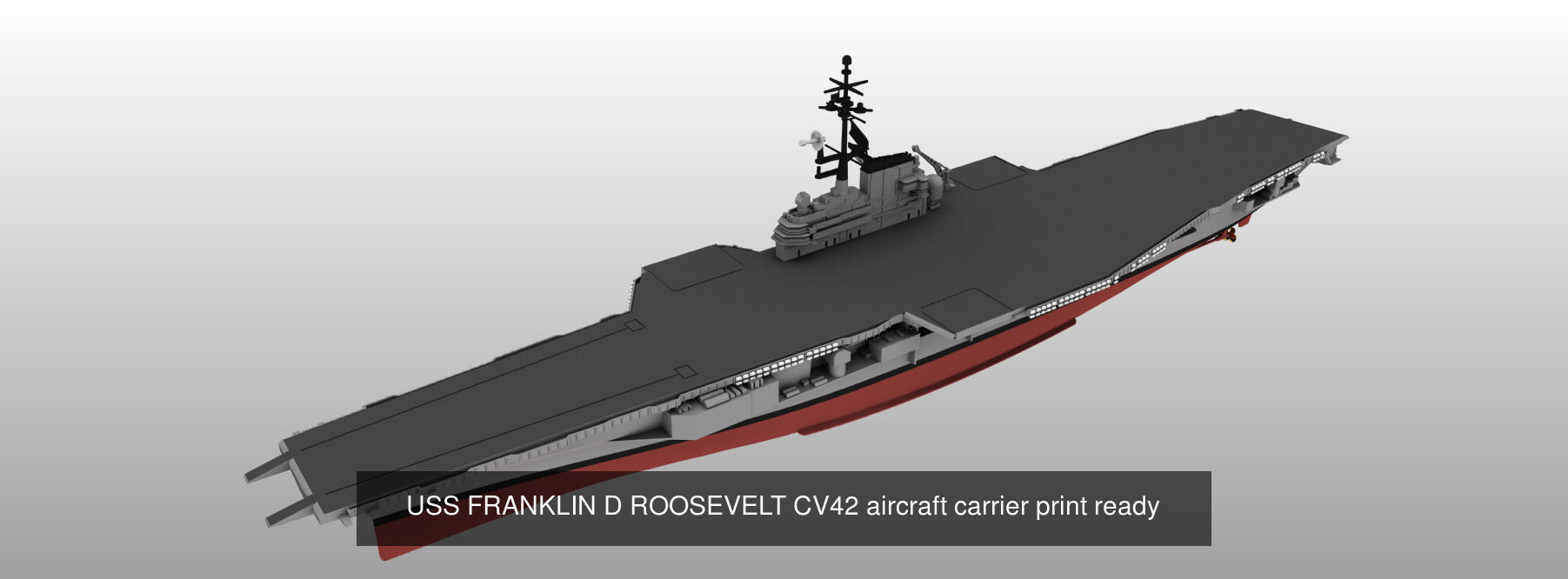  MIDWAY CLASS AIRCRAFT CARRIERS PACK CV41 CV42 CV43 3D Model Collection_4