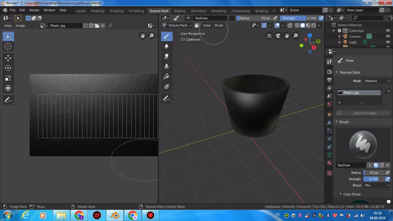 Trash Can Free 3D model_0