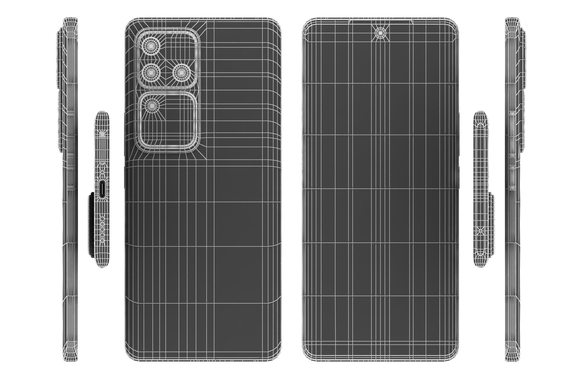 Vivo V30 Pro Waving Aqua 3D model_15