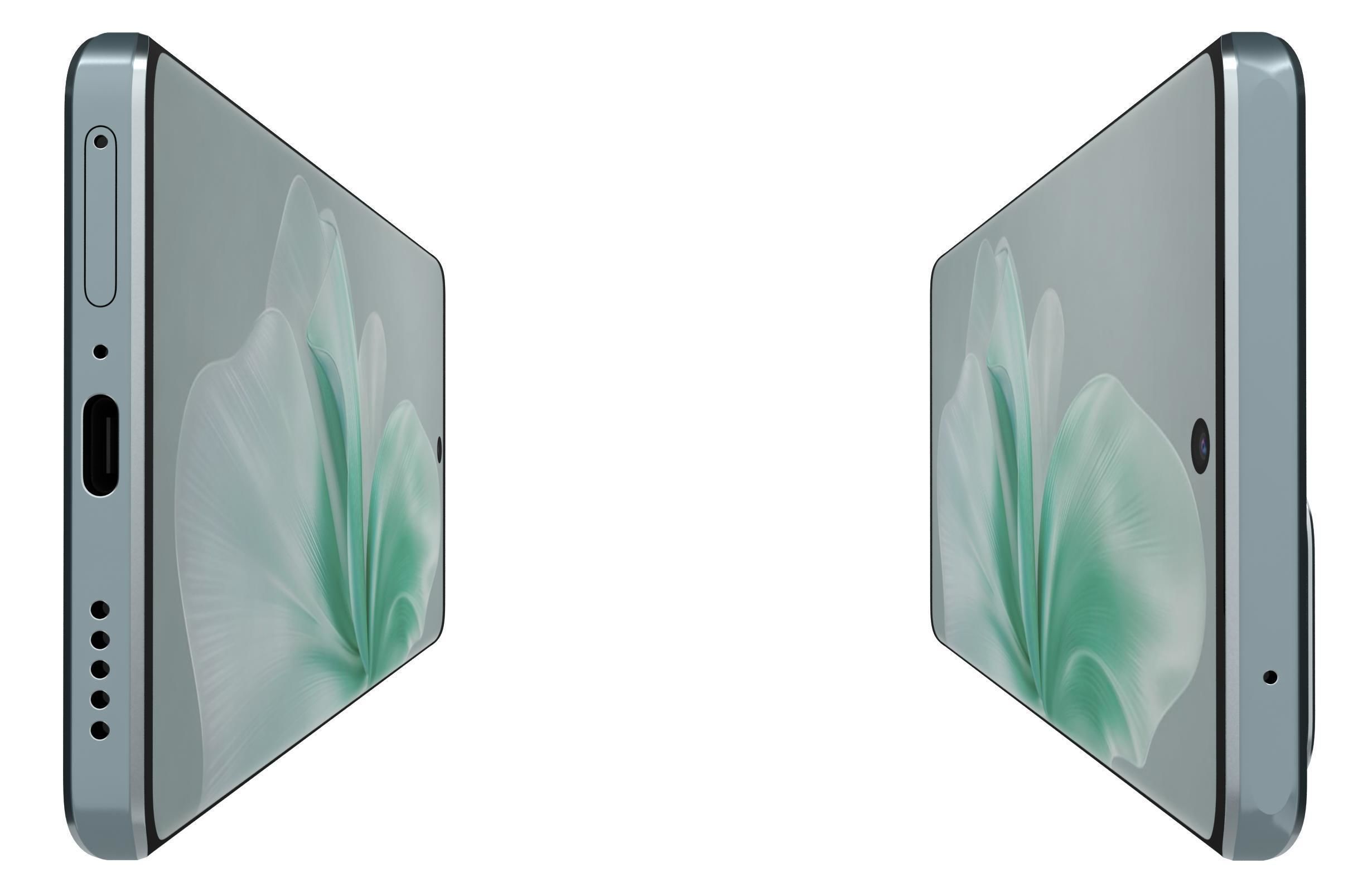 Vivo V30 Pro Waving Aqua 3D model_6