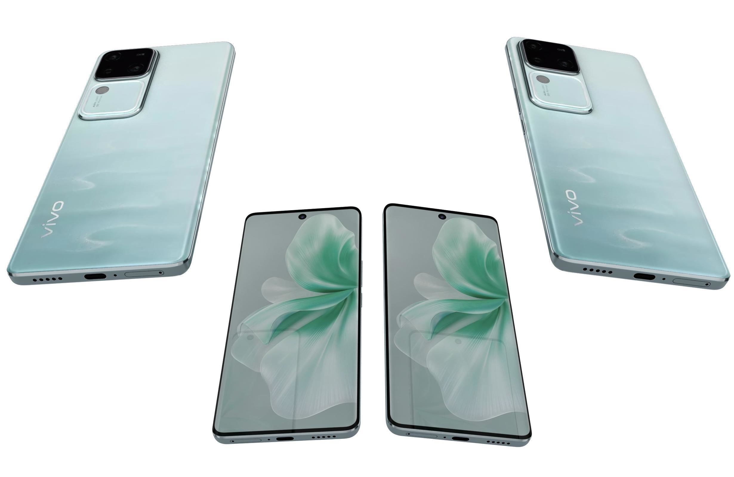 Vivo V30 Pro Waving Aqua 3D model_4