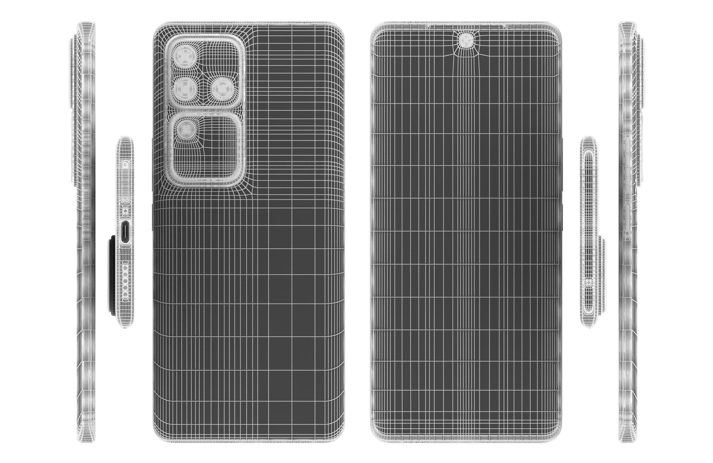 Vivo V30 Pro Waving Aqua 3D model_16