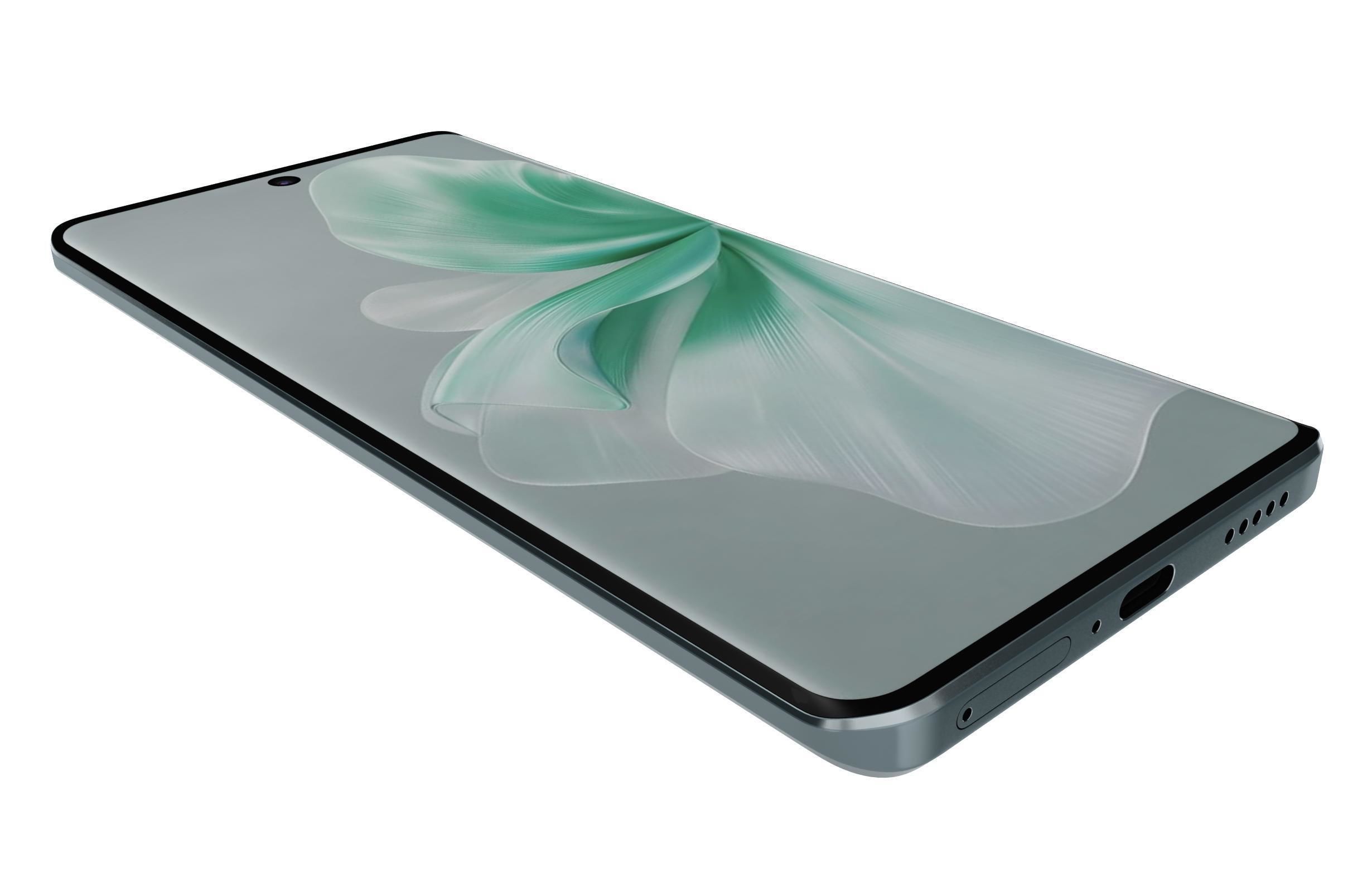 Vivo V30 Pro Waving Aqua 3D model_14