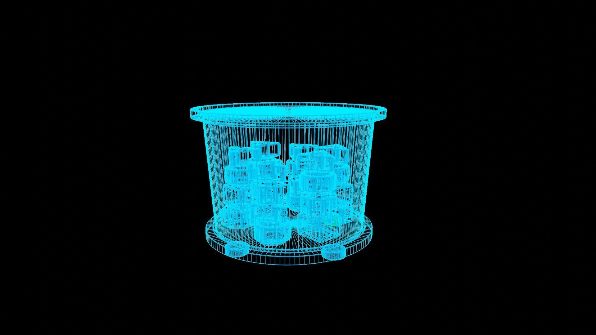 Toy shape sorter Low-poly 3D model_7