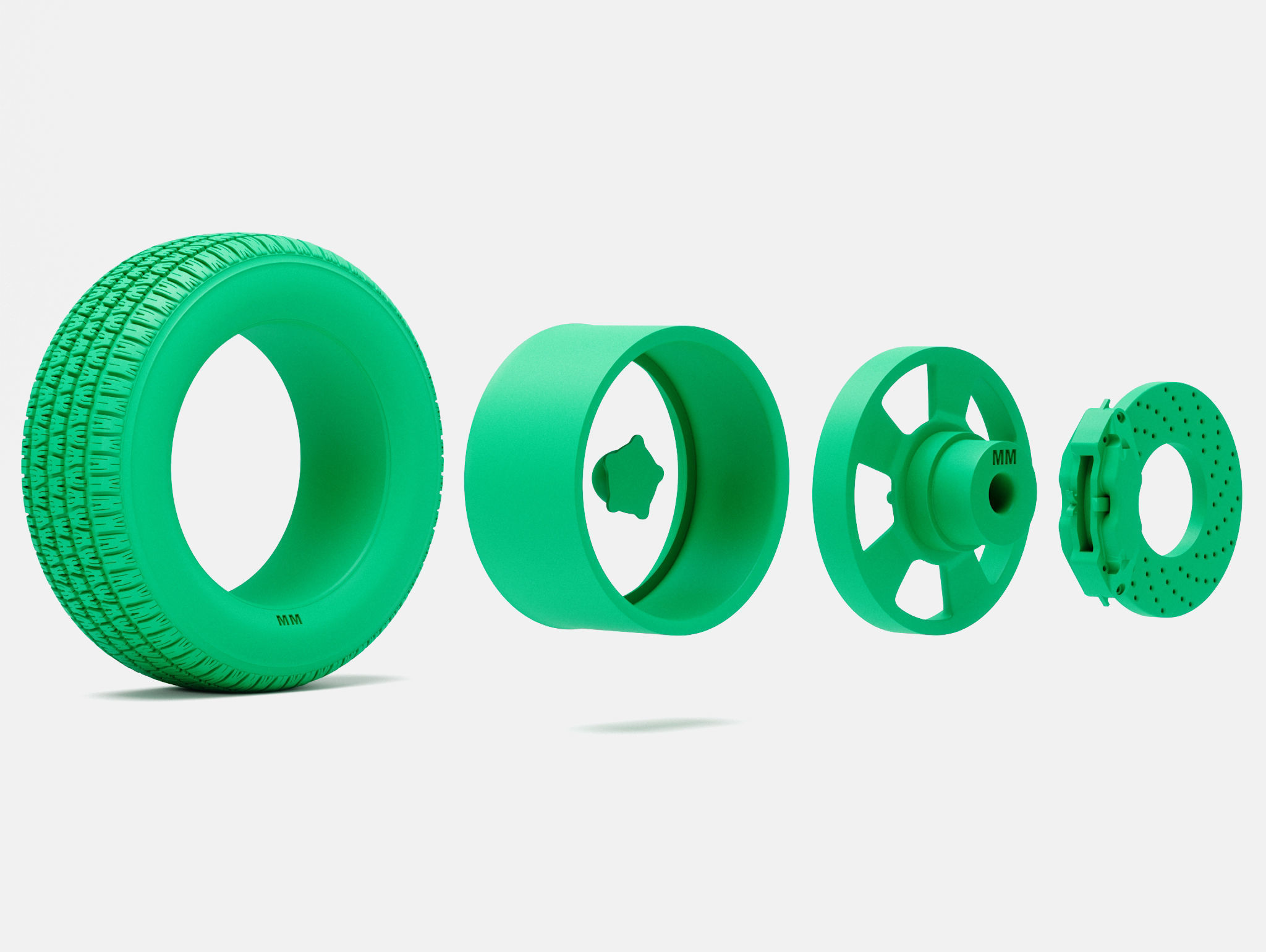 15x8 Torq Thrust D Wheel BFGoodrich Radial Tire 3D print model_4