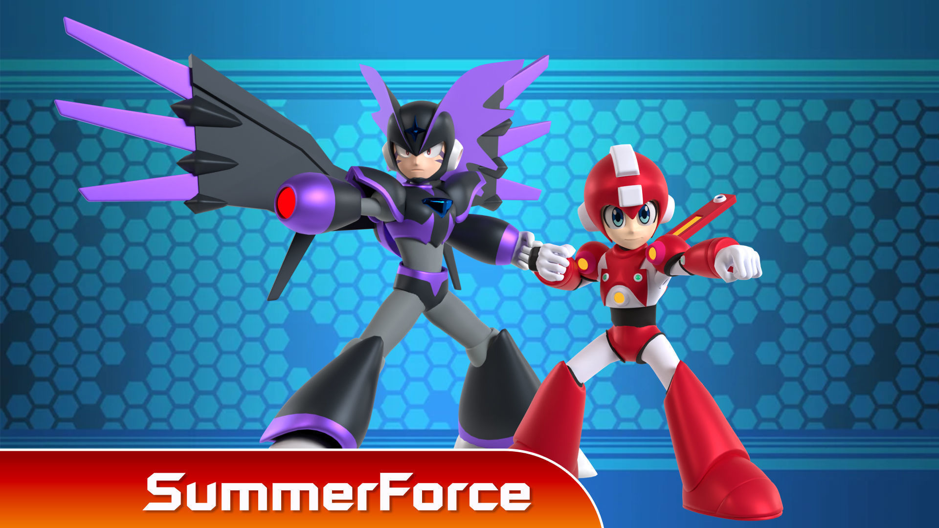 Super Bass - Megaman 3D model_3