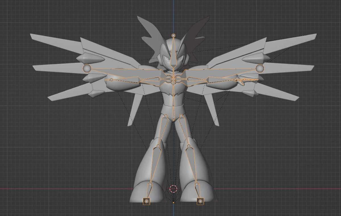 Super Bass - Megaman 3D model_14