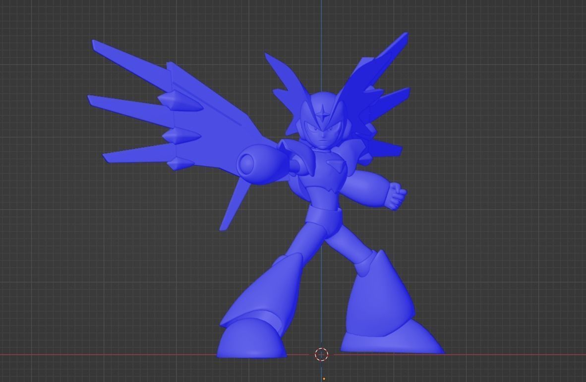 Super Bass - Megaman 3D model_15
