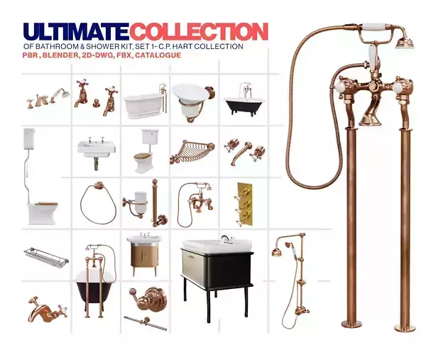 Bathroom-Kitchen Faucet and Shower kits Ultimate collection