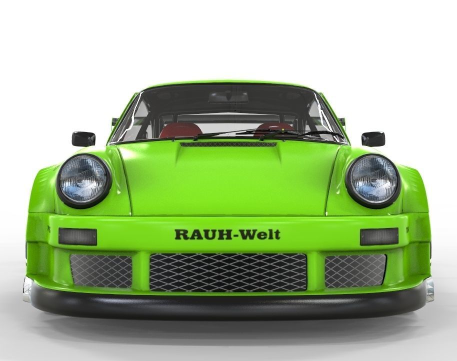 Porsche 911 RWB 3D model_4