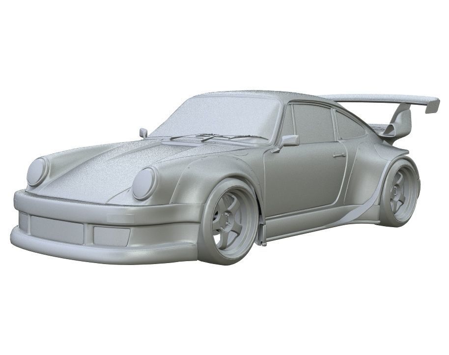 Porsche 911 RWB 3D model_15