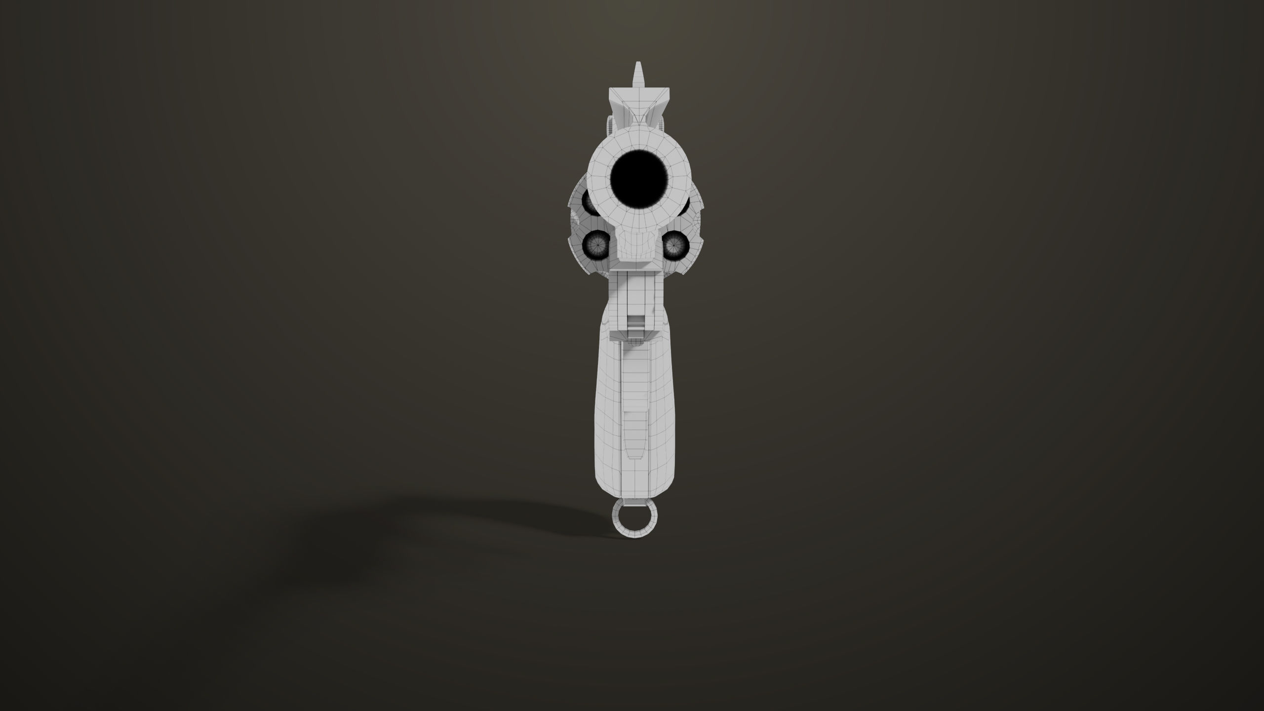 Aesthetic Revolver 02 Generic  All PBR Unity UE Textures Low-poly 3D model_20
