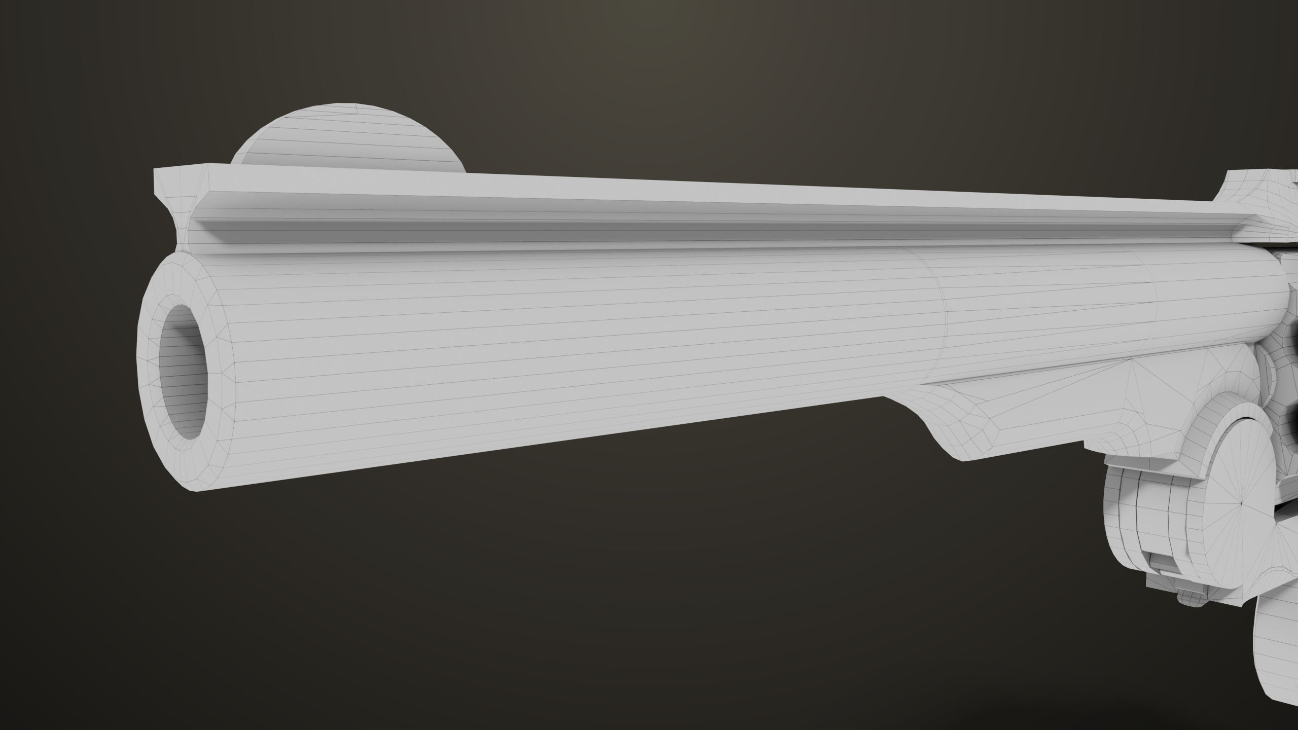 Aesthetic Revolver 02 Generic  All PBR Unity UE Textures Low-poly 3D model_33