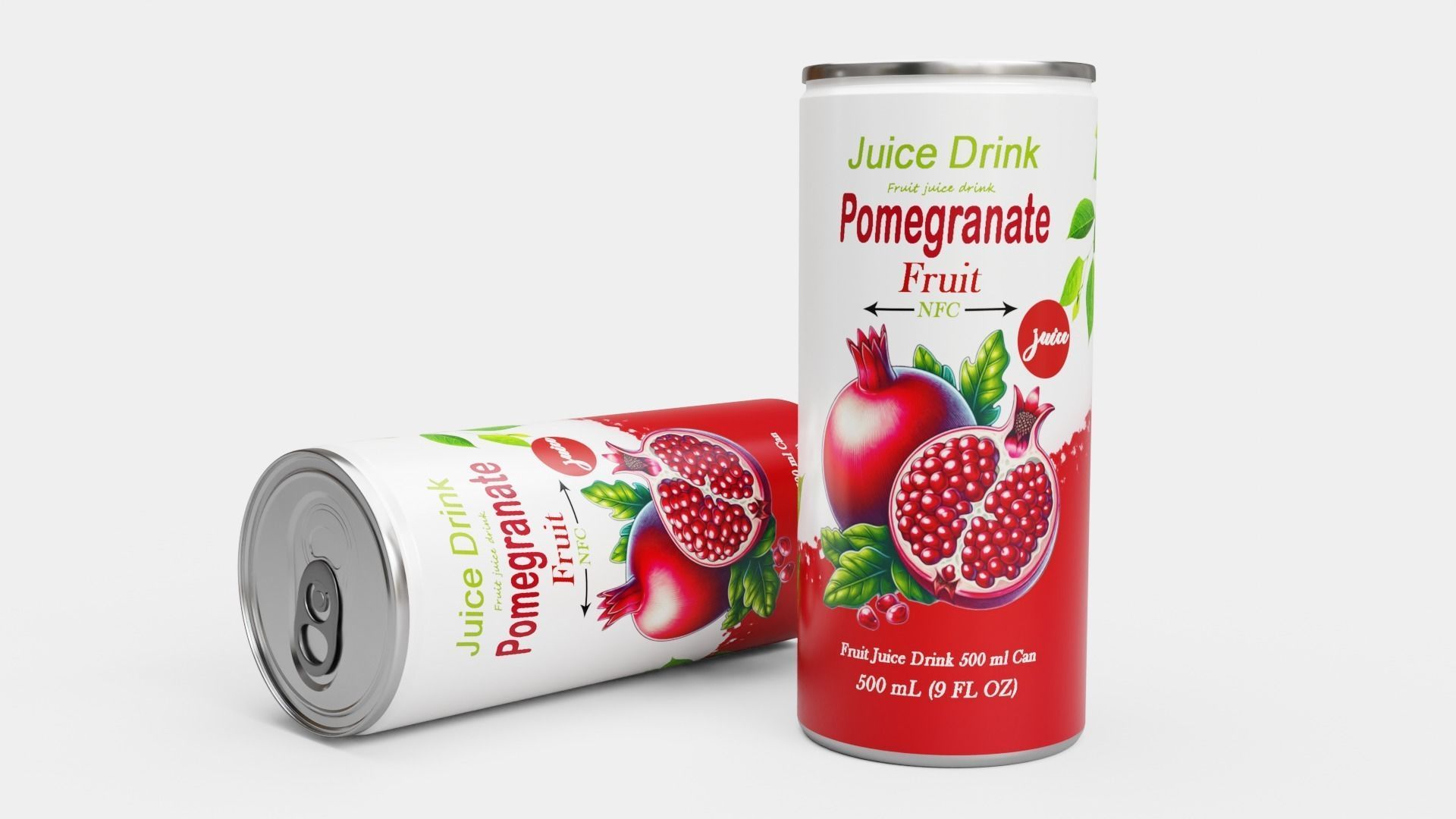 Fruit Juice Drink 3D Model Collection_9