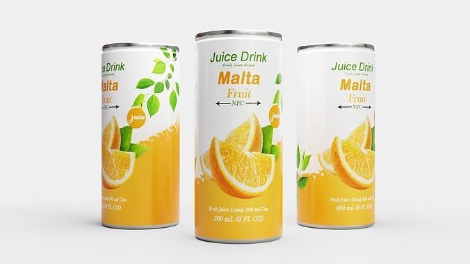 Fruit Juice Drink 3D Model Pack 7
