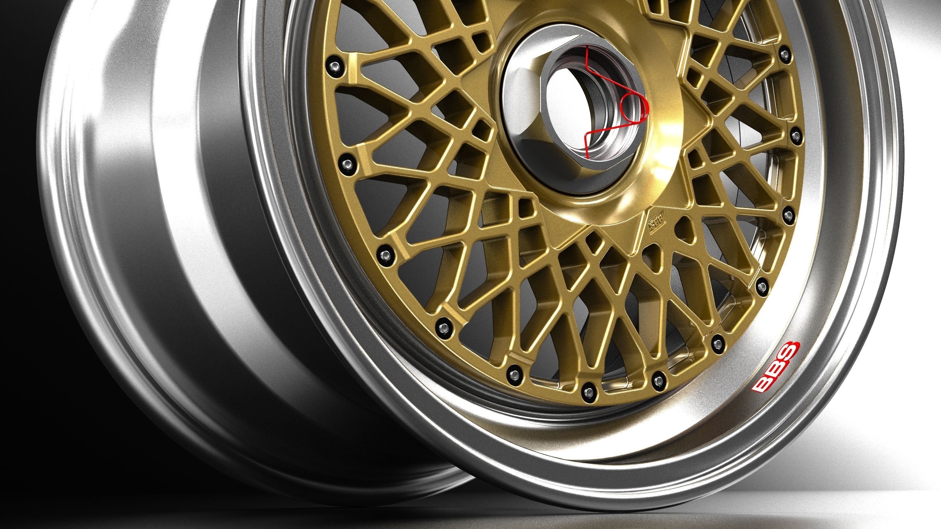 BBS E55 Racing 3D model_8