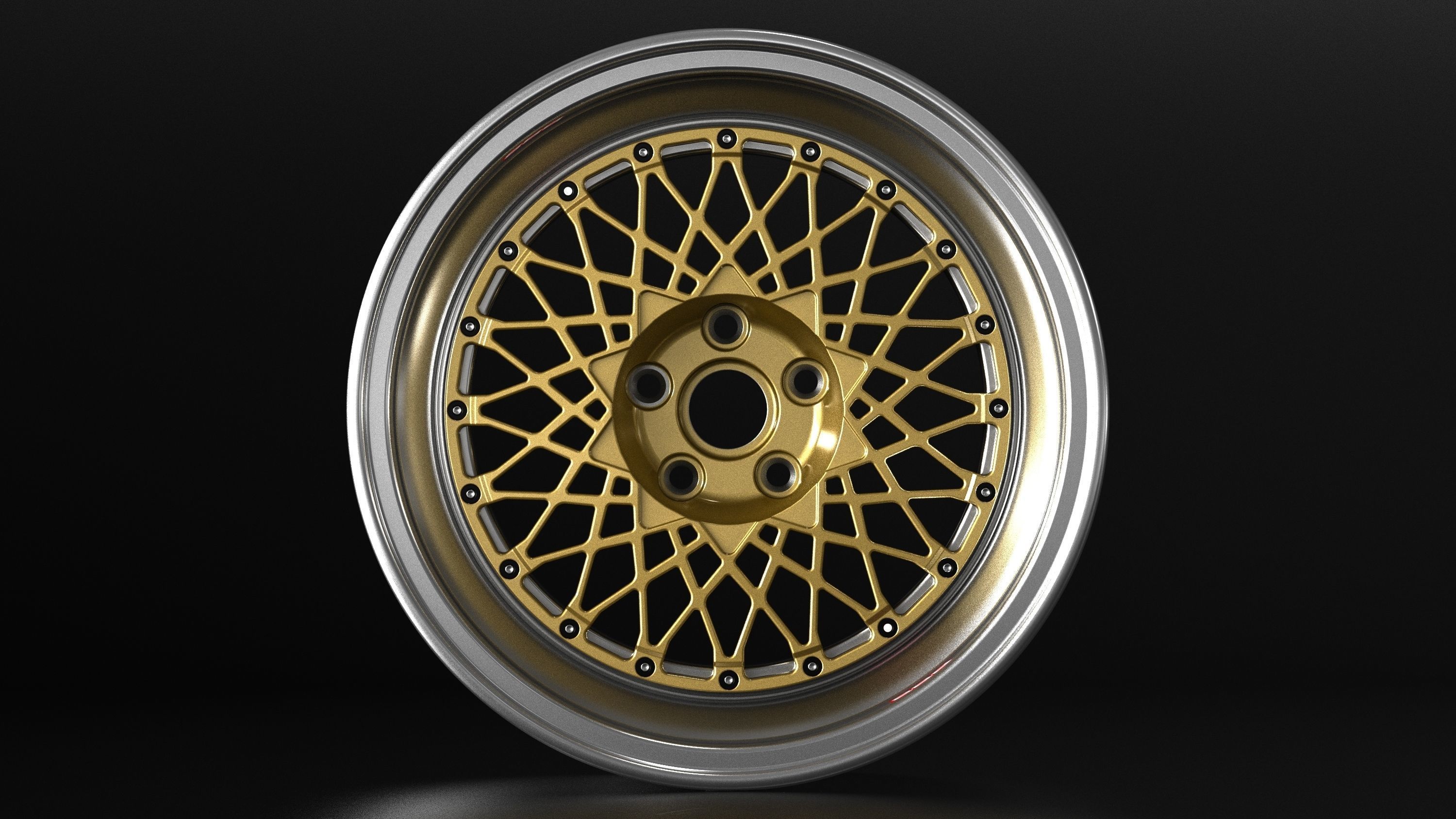 BBS E55 Racing 3D model_5