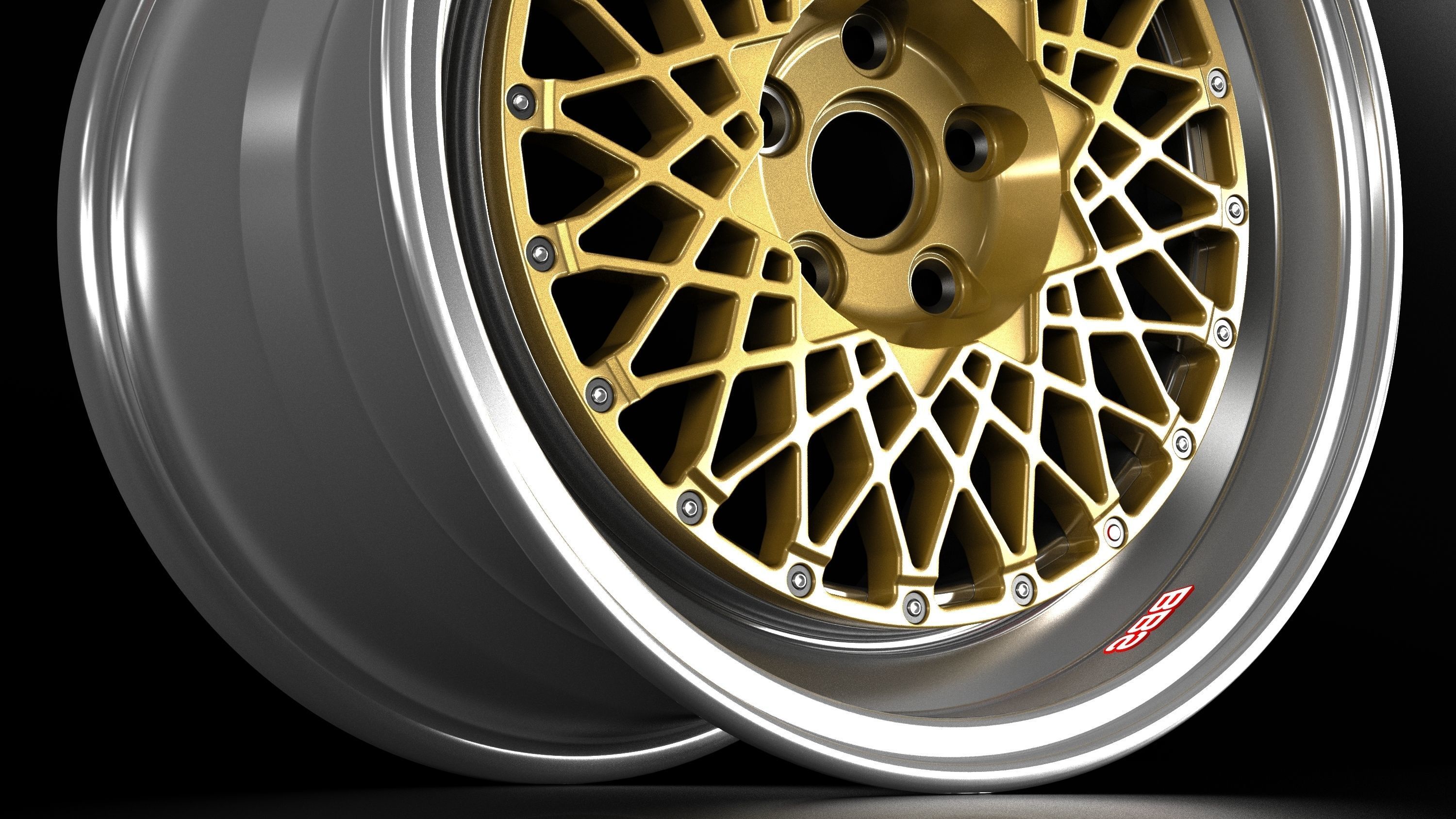 BBS E55 Racing 3D model_9