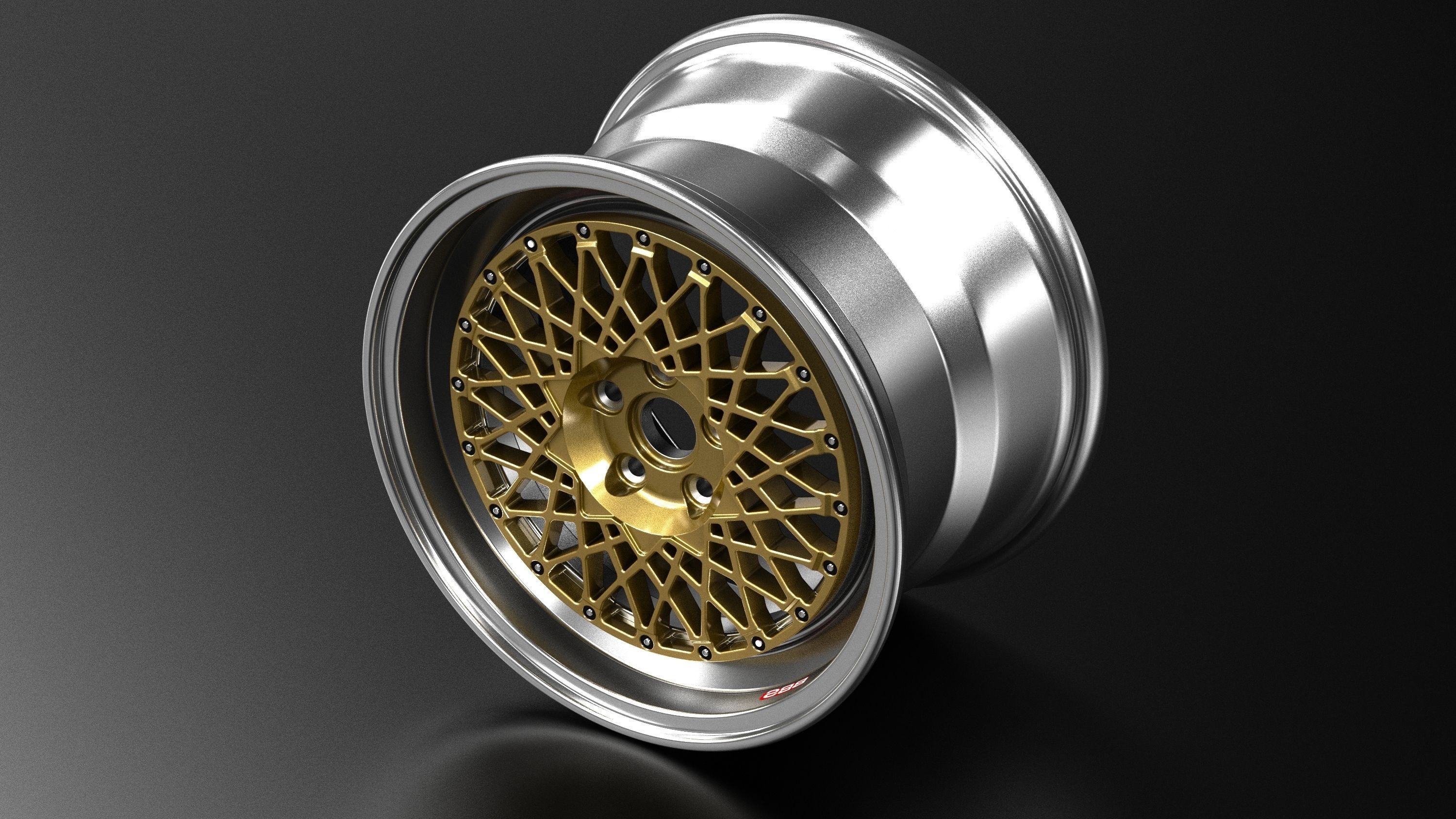 BBS E55 Racing 3D model_3