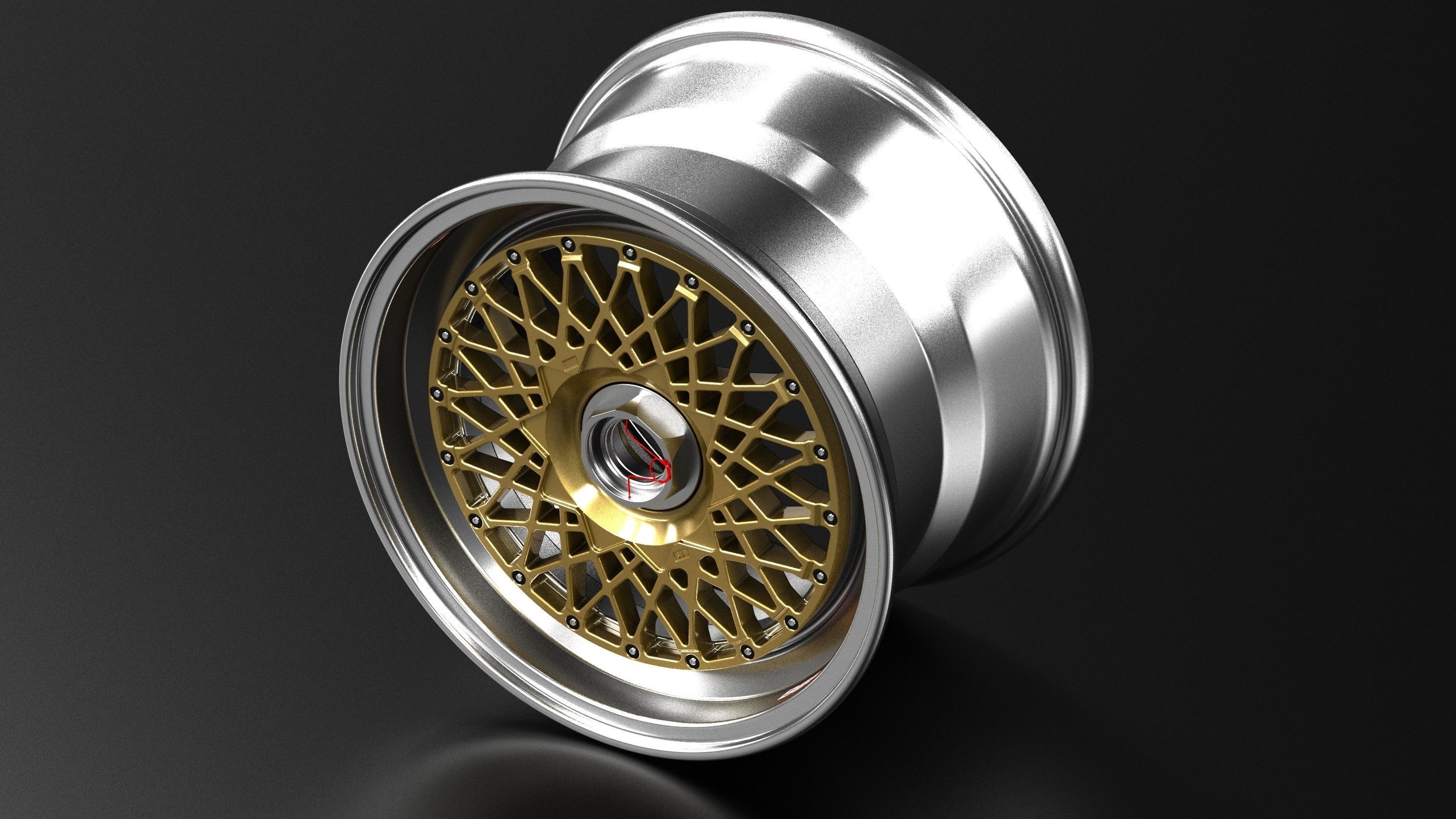 BBS E55 Racing 3D model_2