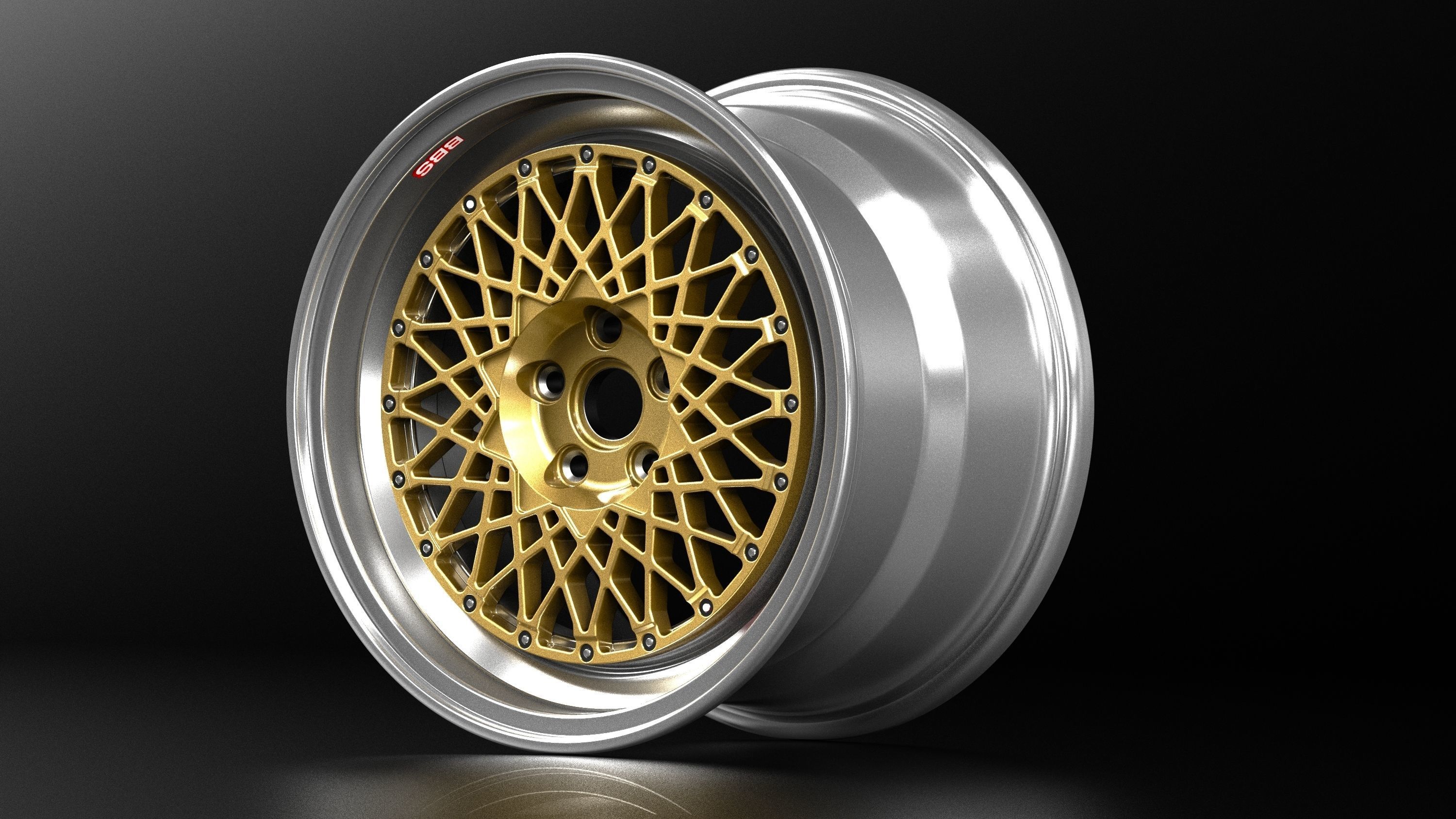 BBS E55 Racing 3D model_1