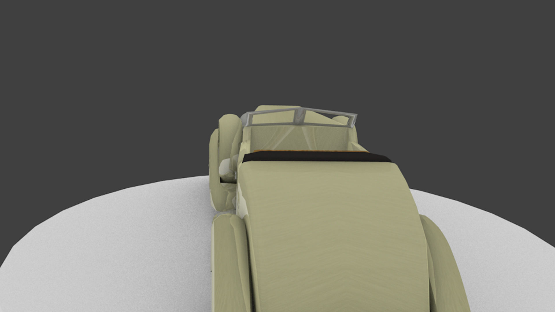 Chrysler Imperial Low-poly 3D model_4