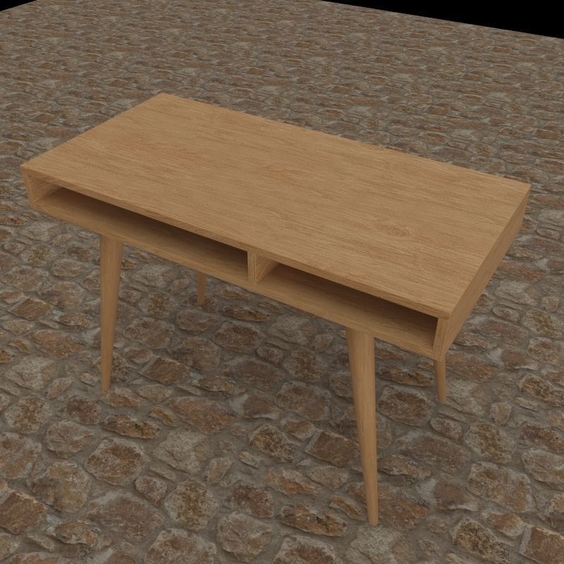 table-desk Modeling Free 3D model_2